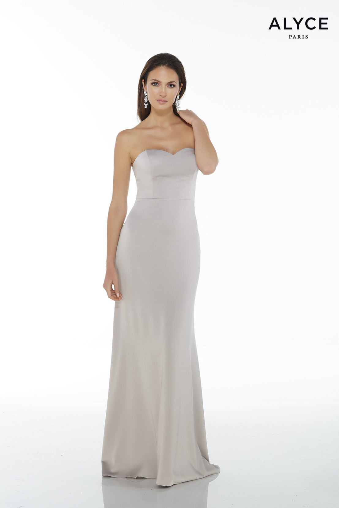 ALYCE Paris 27105 Special Occasion Scoop Neckline Chic Straight Dress