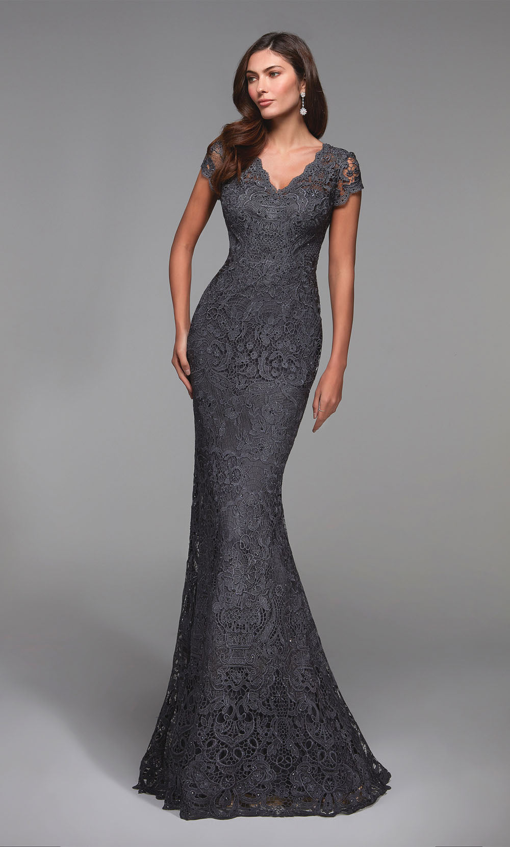 ALYCE Paris 27478 Special Occasion V-neckline Chic Straight Dress