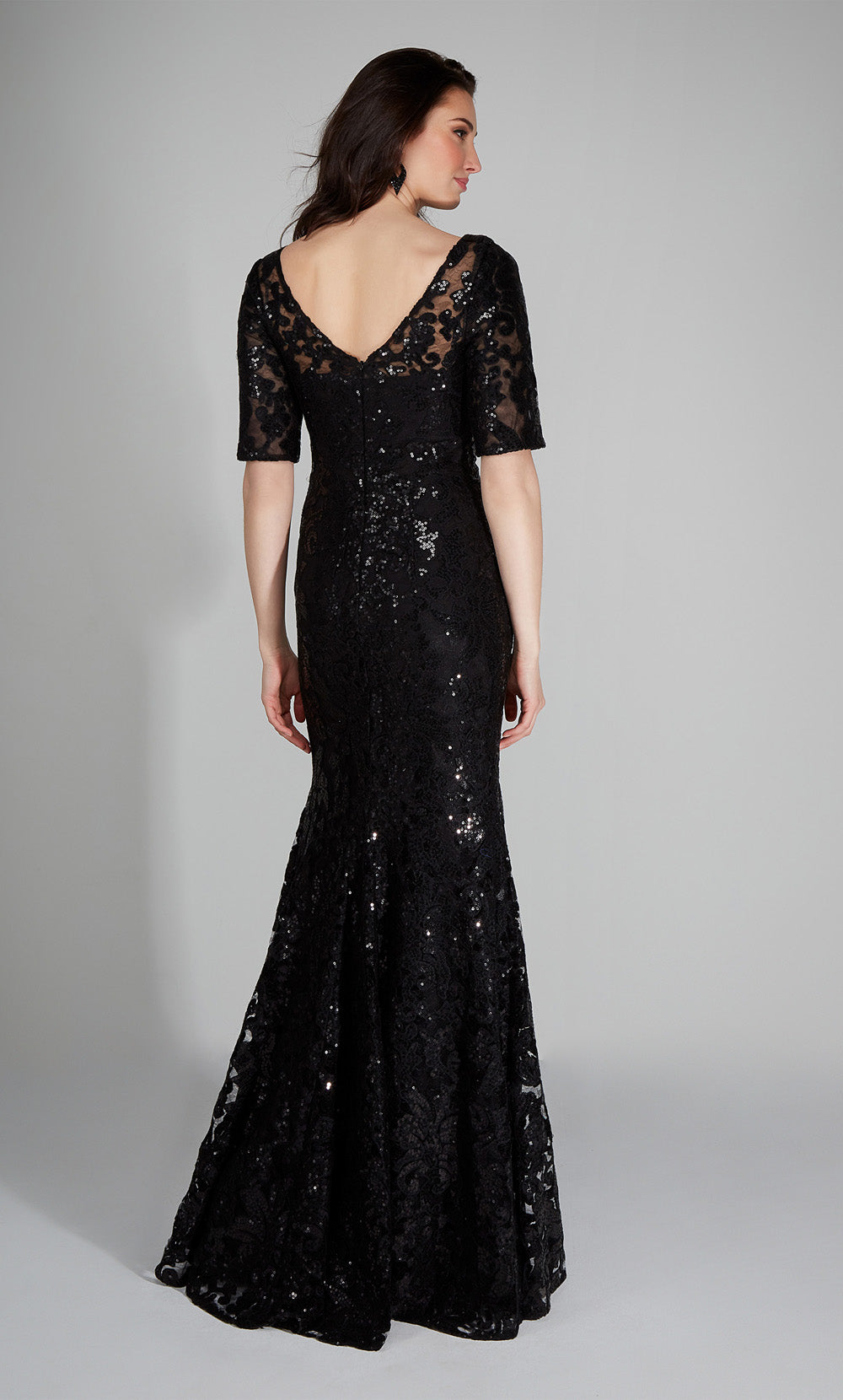 ALYCE Paris 27497 Special Occasion V-neckline Shimmery/sparkly Straight Dress