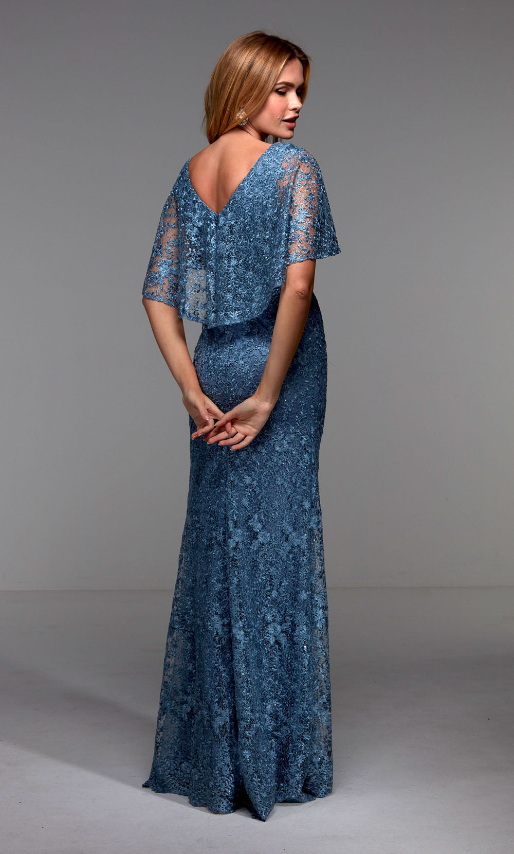 ALYCE Paris 27506 Special Occasion V-neckline Modest Straight Dress