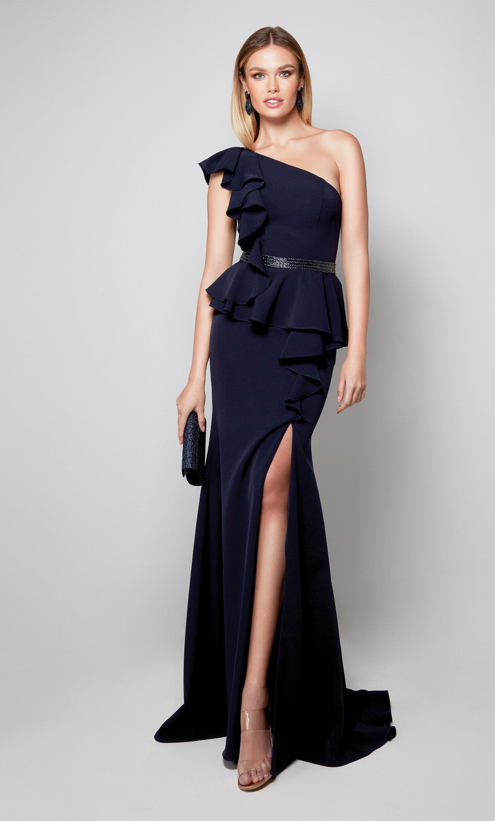 ALYCE Paris 27577 Special Occasion Off The Shoulder Neckline Sexy Straight Dress