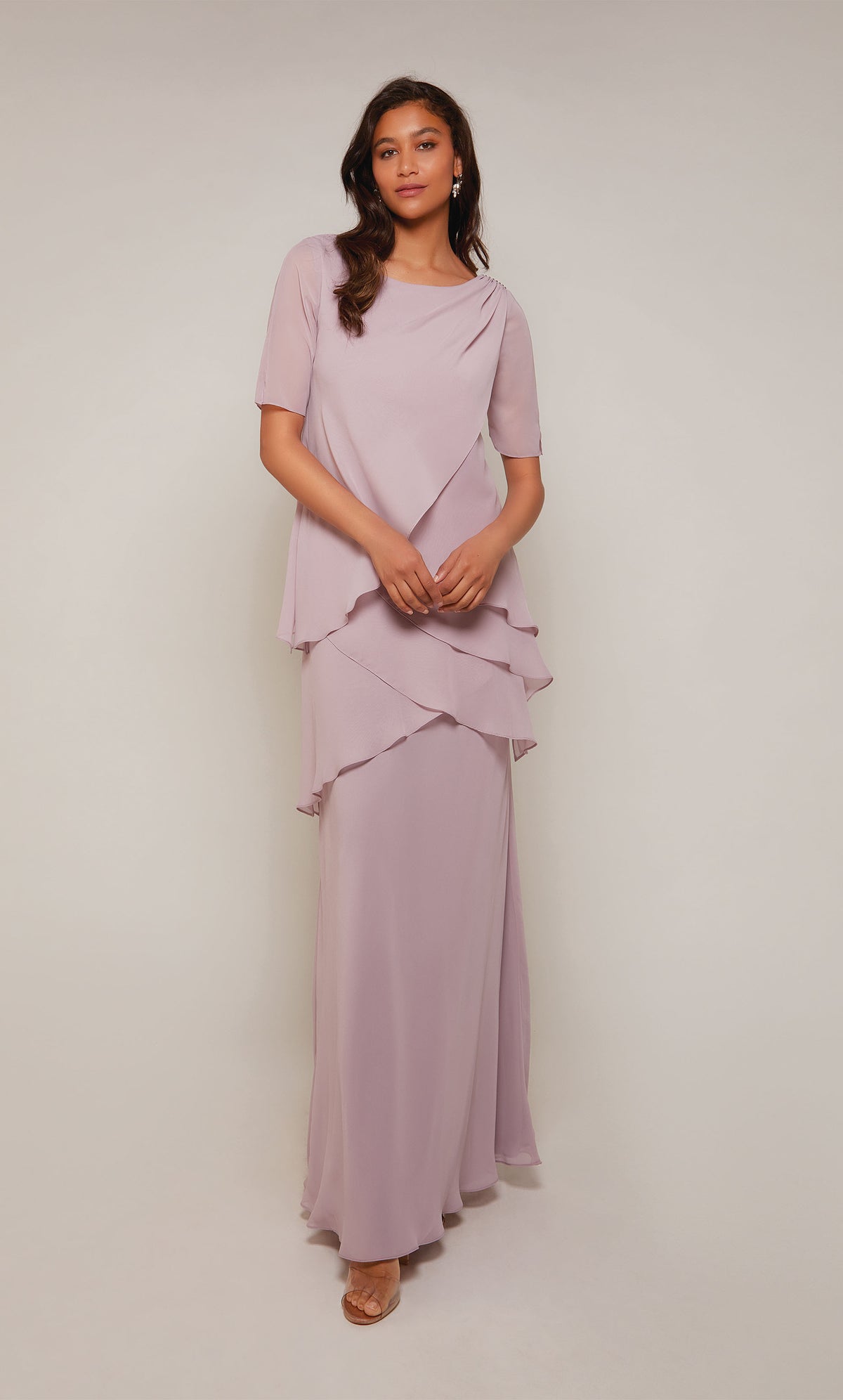 ALYCE Paris 27593 Special Occasion Scoop Neckline Plus Size Straight Dress