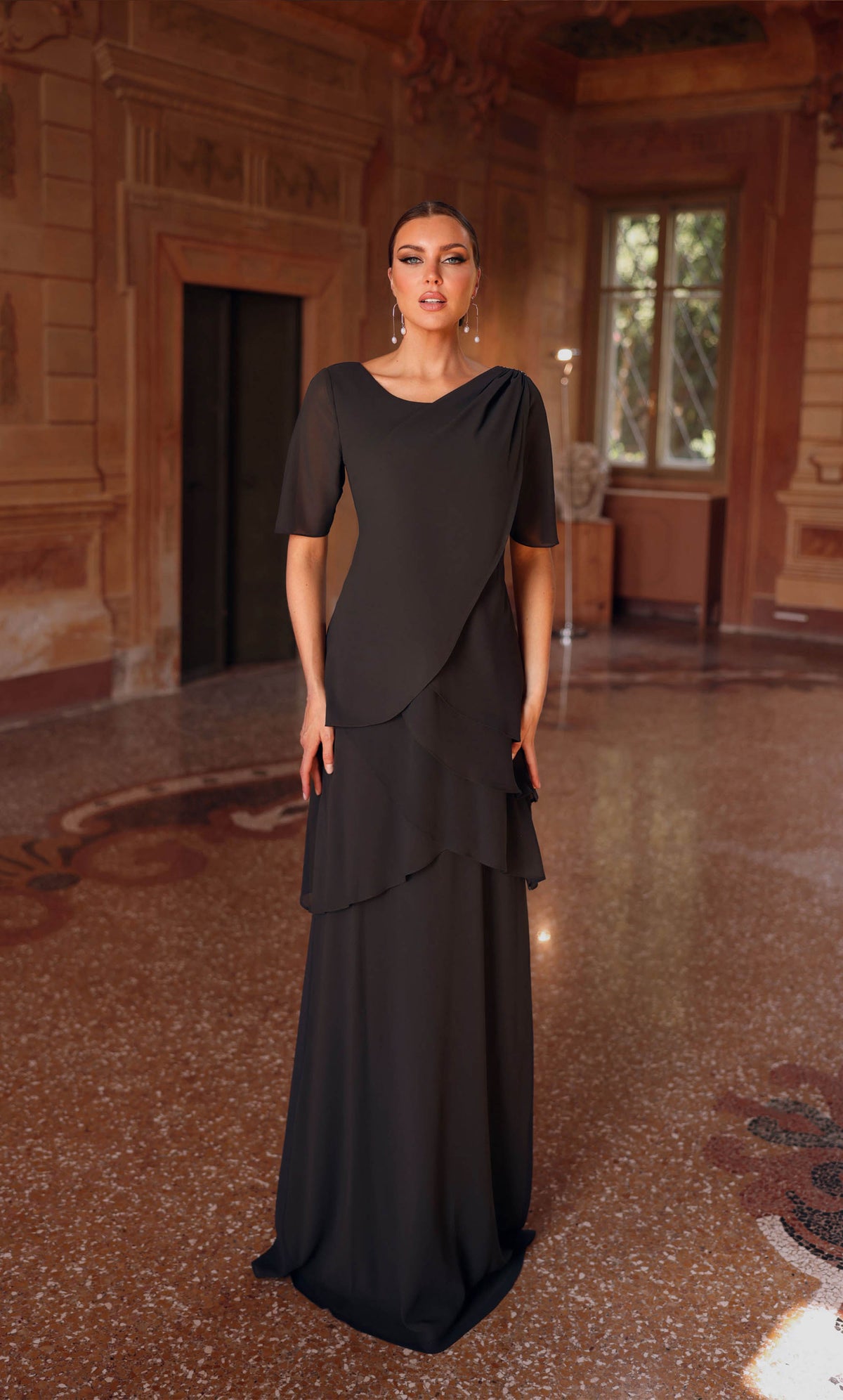 ALYCE Paris 27593 Special Occasion Scoop Neckline Plus Size Straight Dress