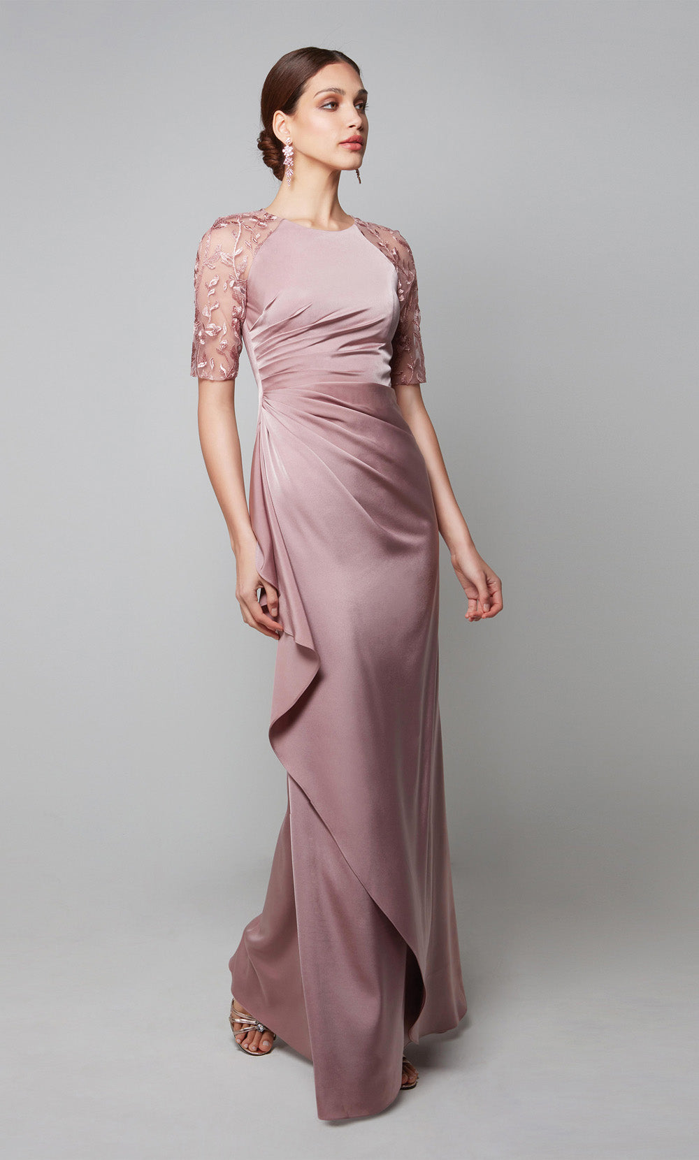 ALYCE Paris 27601 Special Occasion Scoop Neckline Modest Straight Dress