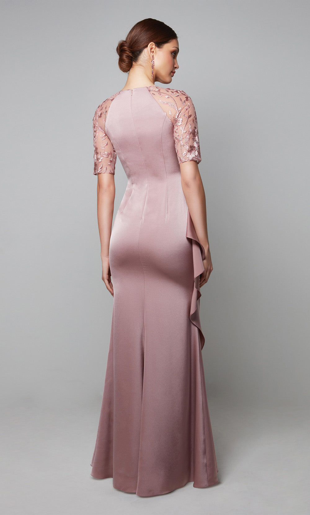 ALYCE Paris 27601 Special Occasion Scoop Neckline Modest Straight Dress