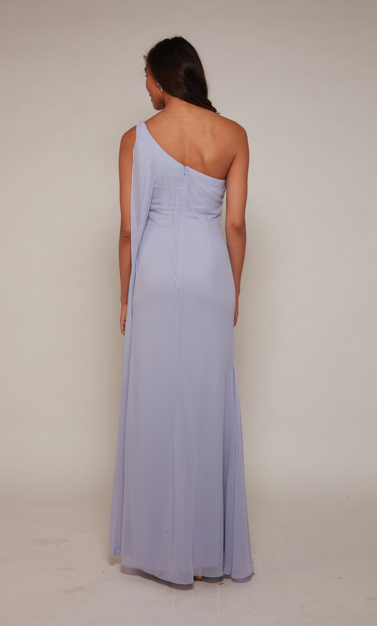 ALYCE Paris 27603 Special Occasion One Shoulder Neckline Simple Straight Dress