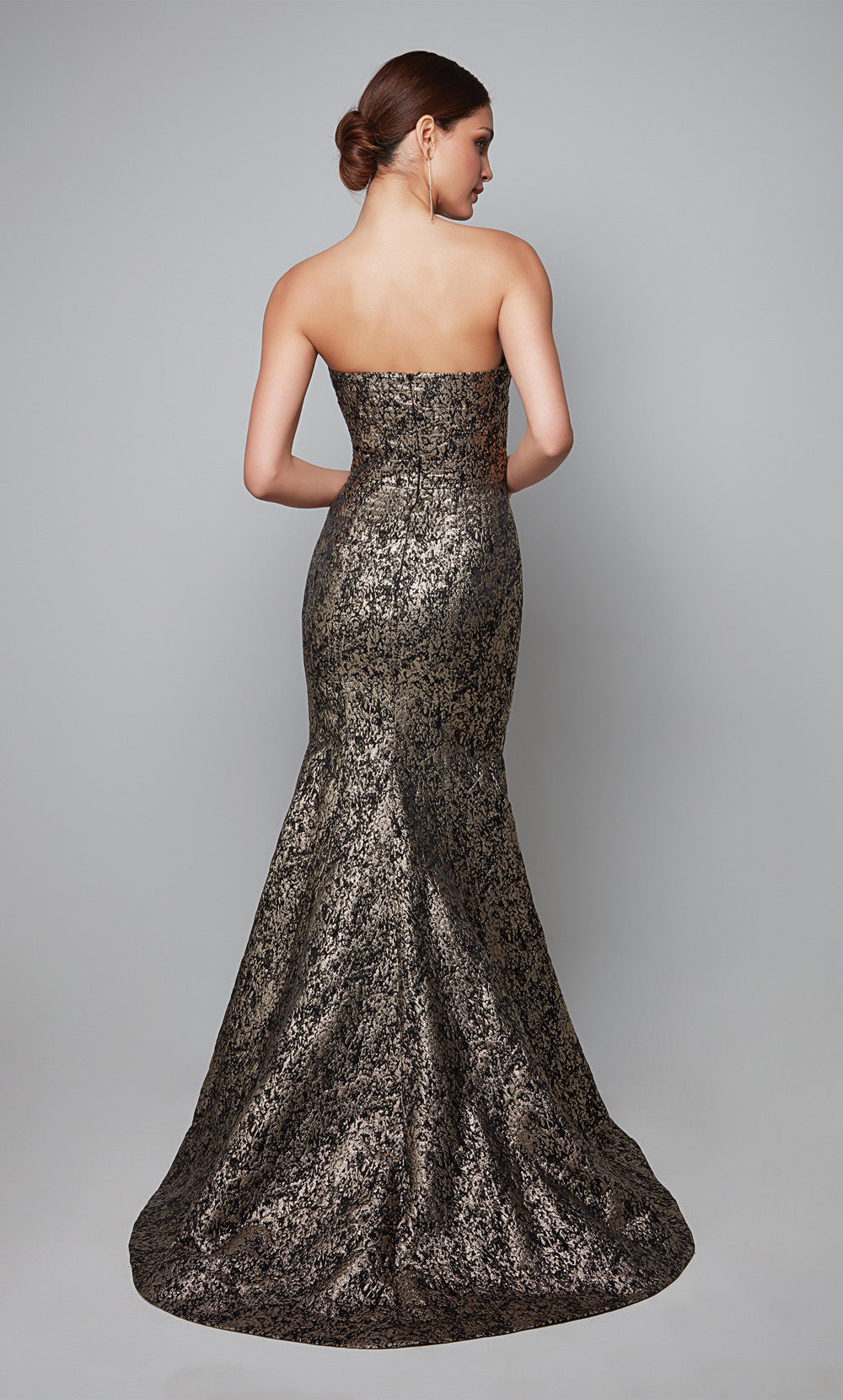 ALYCE Paris 27621 Special Occasion Strapless Neckline Chic Mermaid Dress