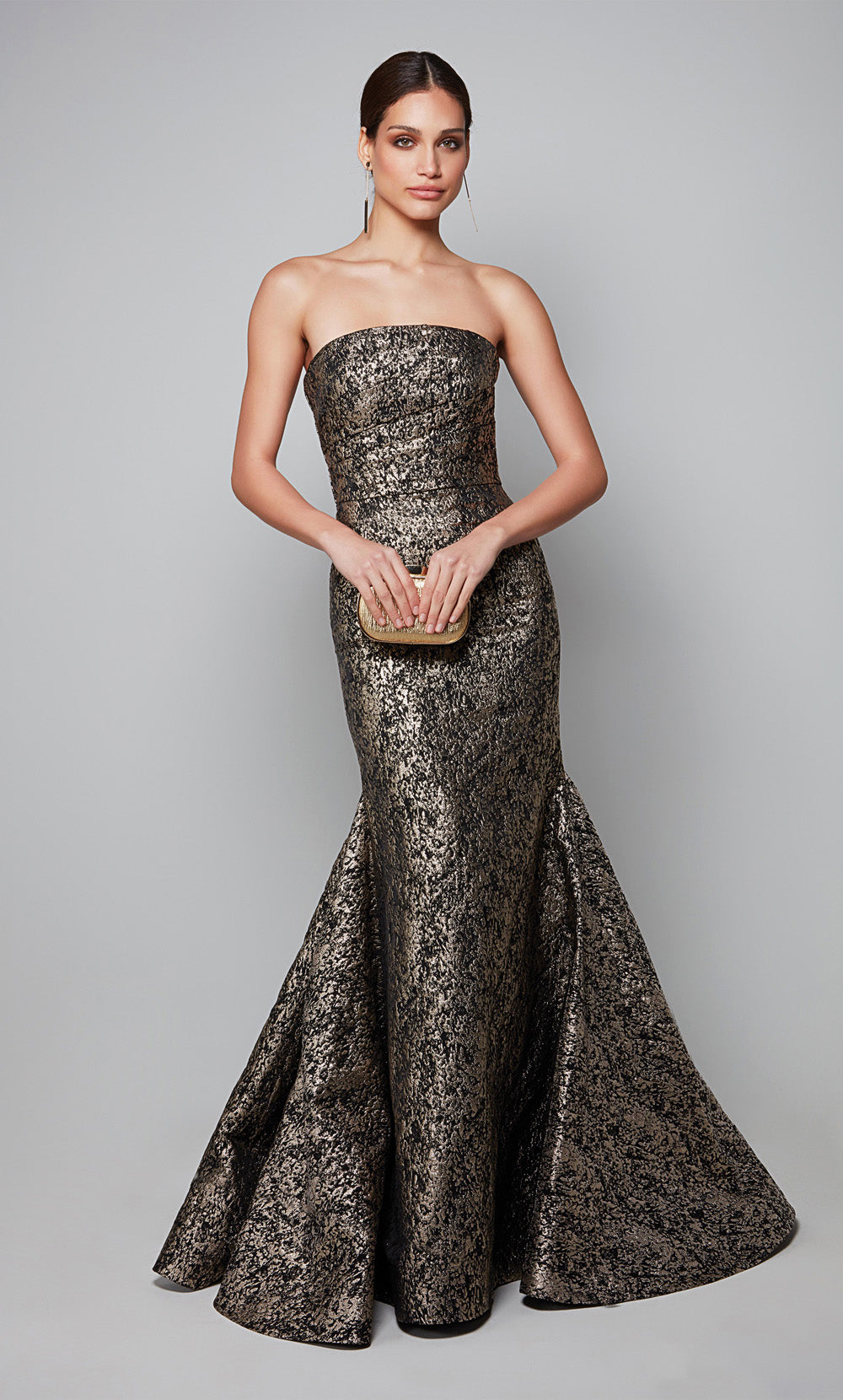 ALYCE Paris 27621 Special Occasion Strapless Neckline Chic Mermaid Dress