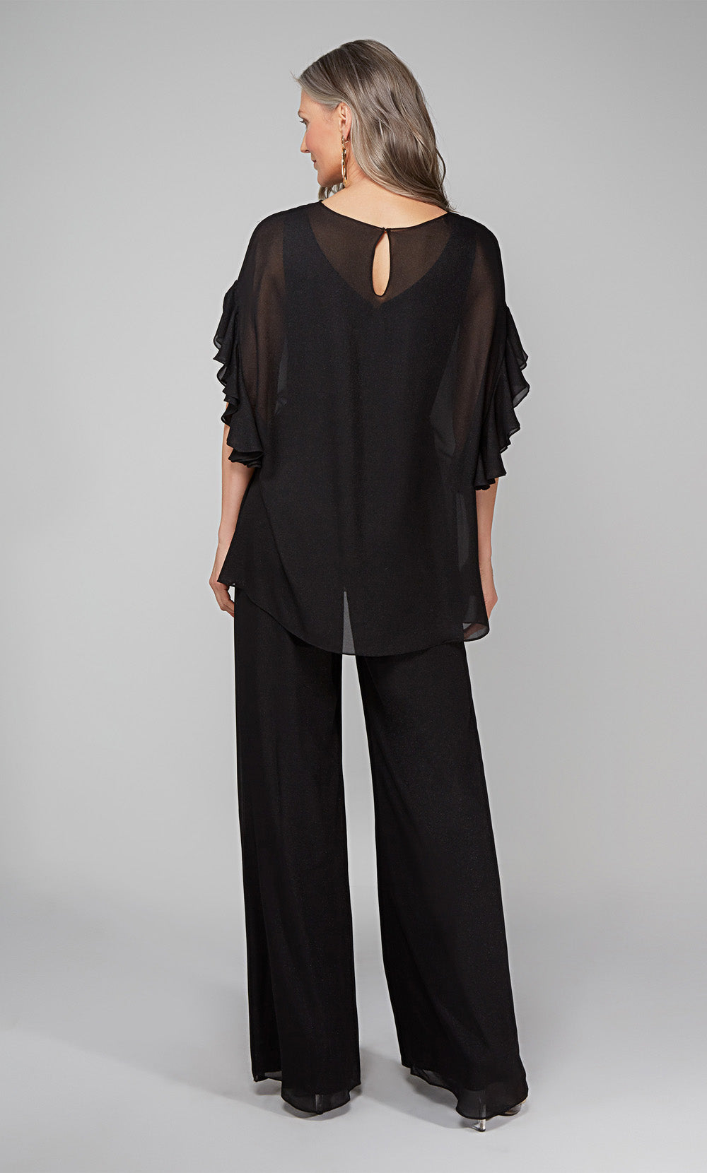 ALYCE Paris 27633 Special Occasion Scoop Neckline Plus Size Jumpsuit Dress