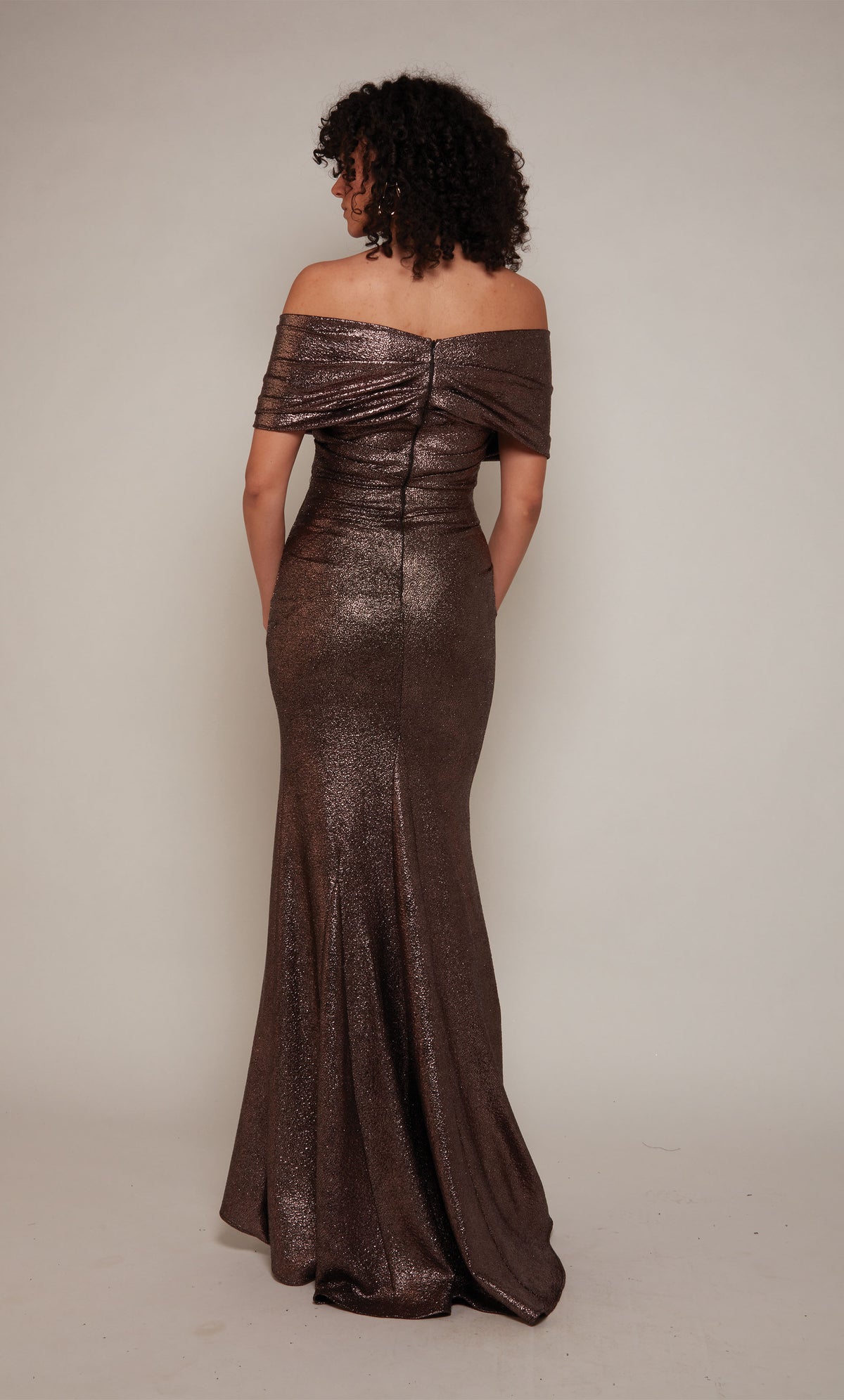 ALYCE Paris 27666 Special Occasion Off The Shoulder Neckline Elegant Mermaid Dress