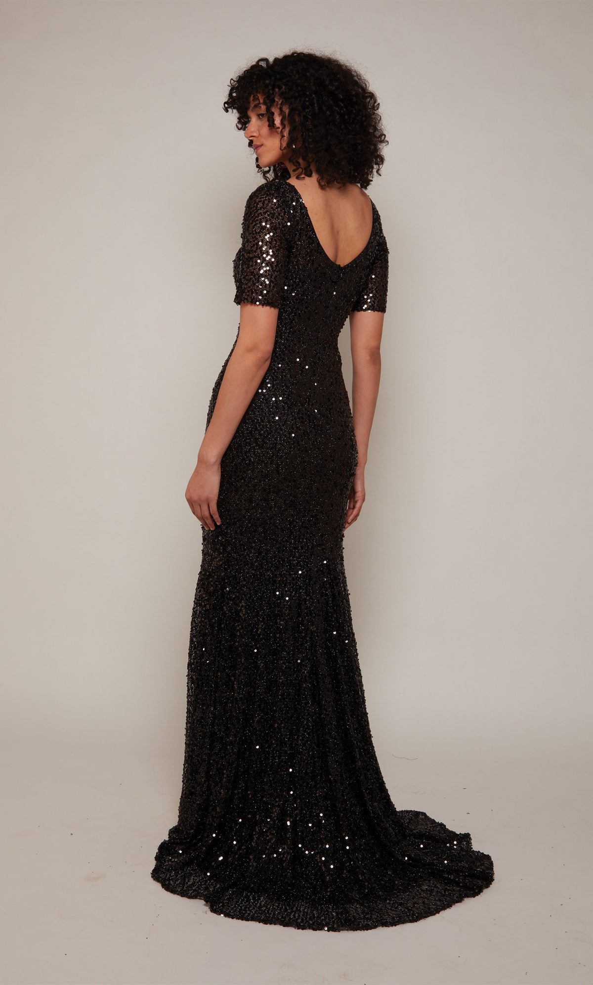 ALYCE Paris 27668 Special Occasion V-neckline Shimmery/sparkly Mermaid Dress