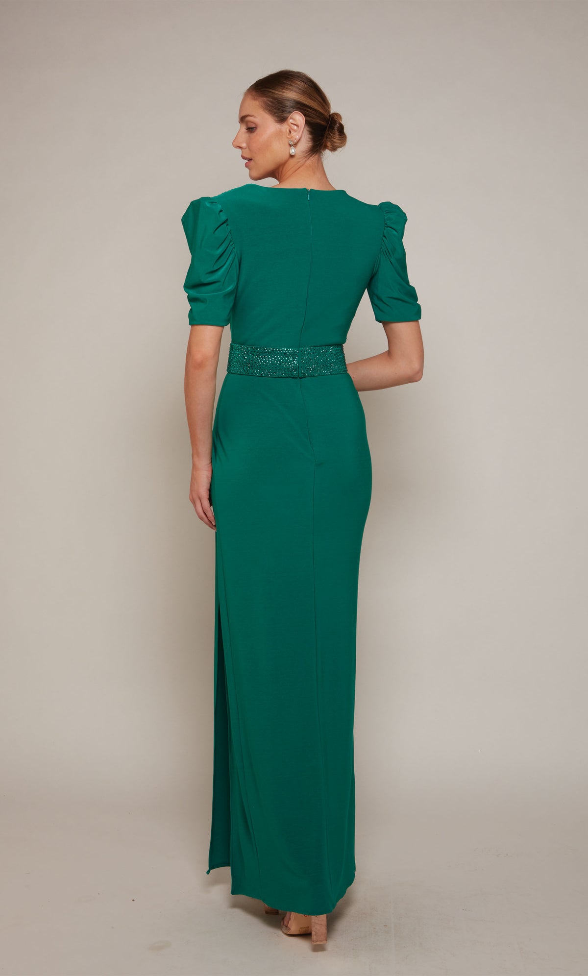 ALYCE Paris 27690 Special Occasion V-neckline Modest Straight Dress