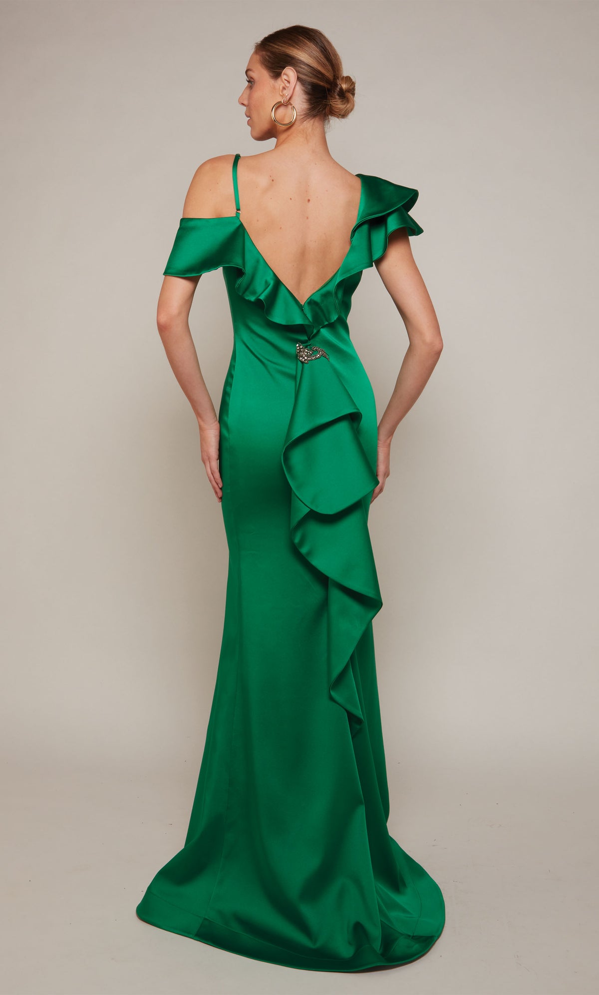 ALYCE Paris 27691 Special Occasion One Shoulder Neckline Ruffles Mermaid Dress