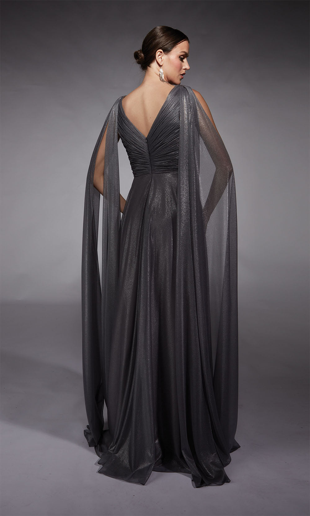 ALYCE Paris 27720 Special Occasion One Shoulder Neckline Ruched/draped Mermaid Dress