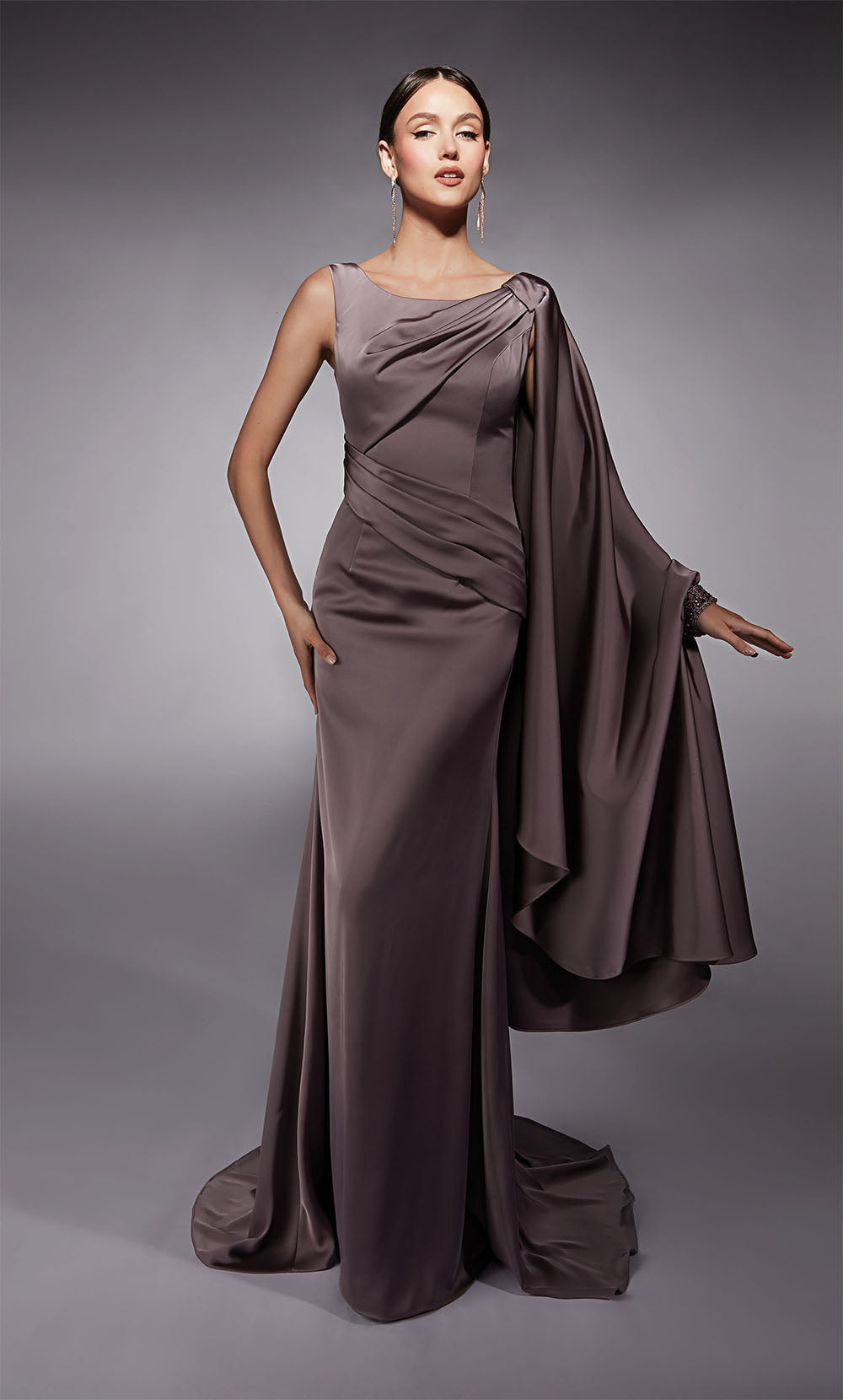ALYCE Paris 27722 Special Occasion Scoop Neckline Train Mermaid Dress