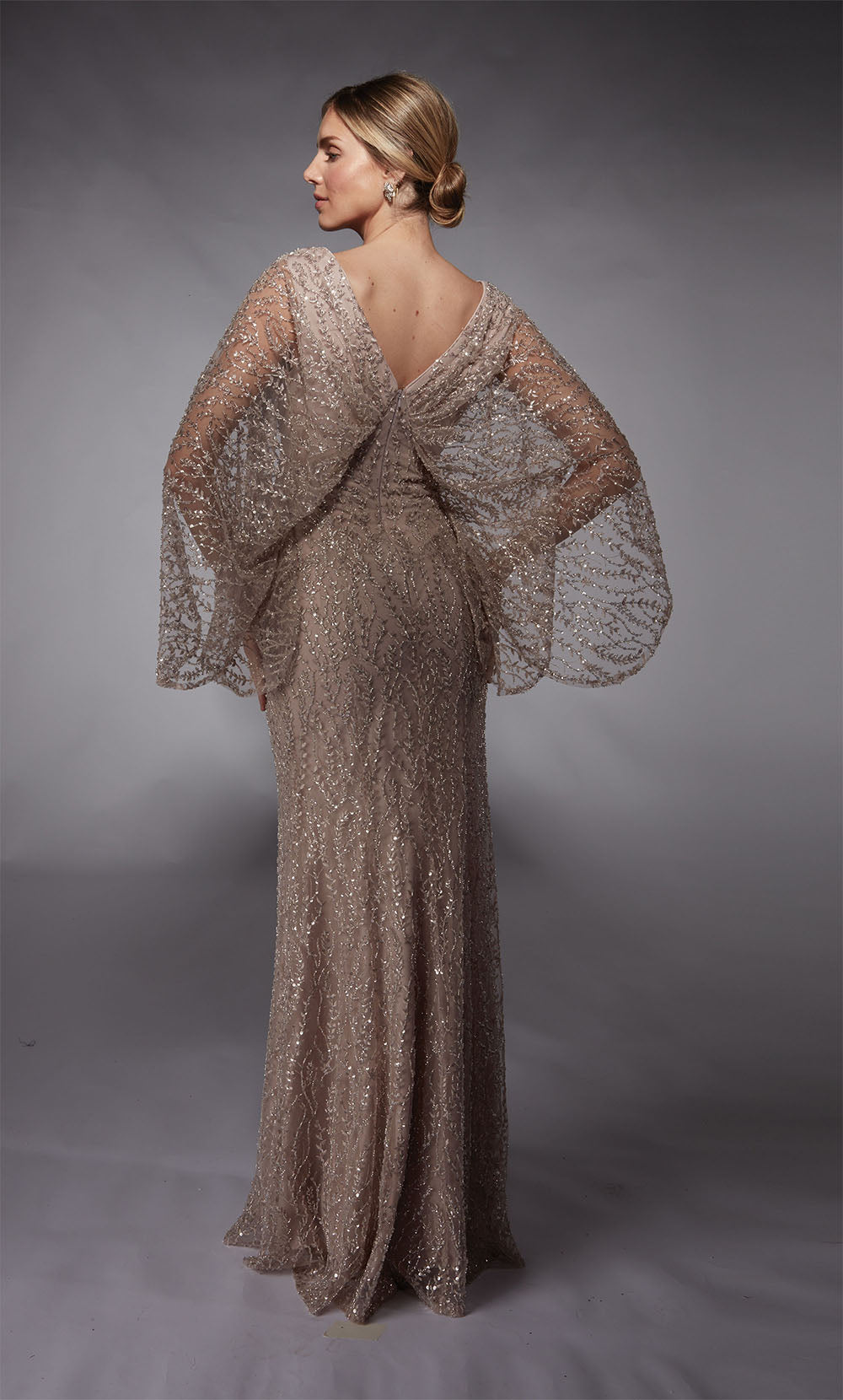 ALYCE Paris 27724 Special Occasion V-neckline Shimmery/sparkly Straight Dress