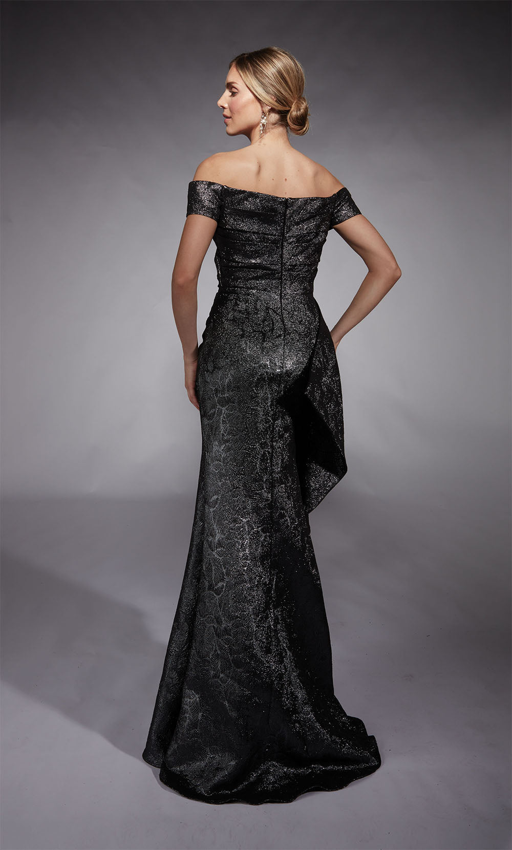 ALYCE Paris 27735 Special Occasion Off The Shoulder Neckline Elegant Mermaid Dress