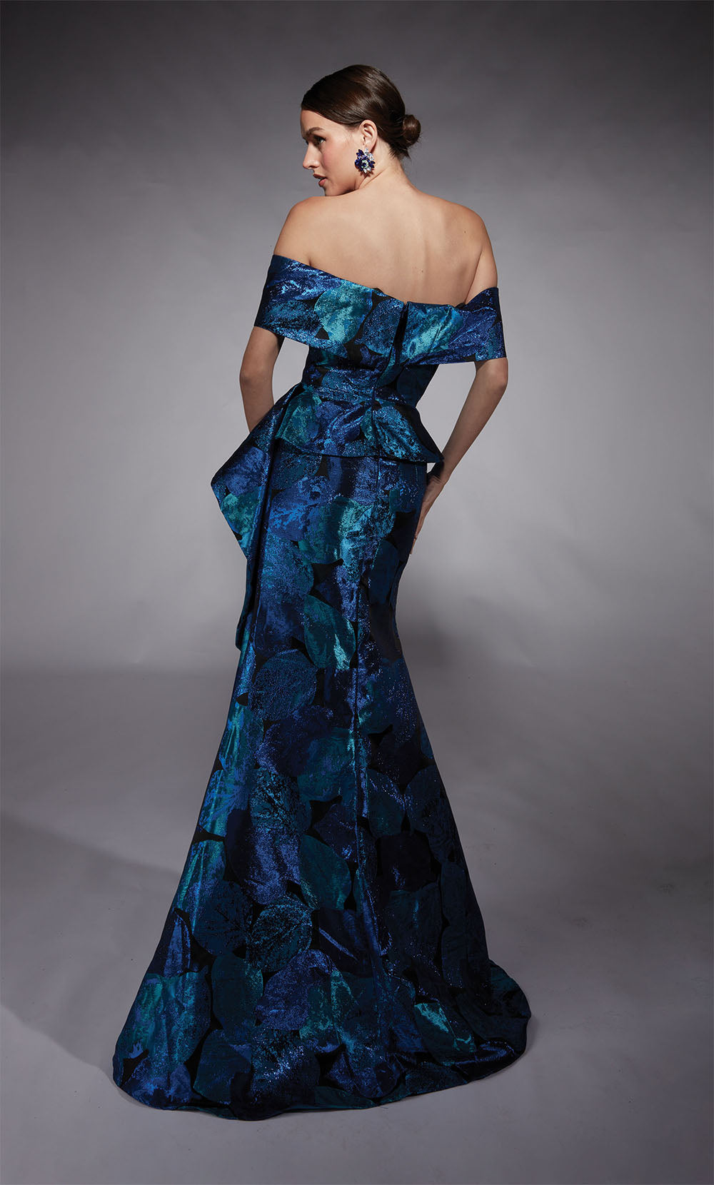 ALYCE Paris 27736 Special Occasion Off The Shoulder Neckline Ruffles Mermaid Dress