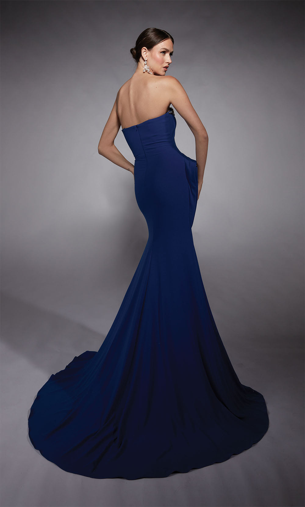 ALYCE Paris 27739 Special Occasion Strapless Neckline Chic Mermaid Dress