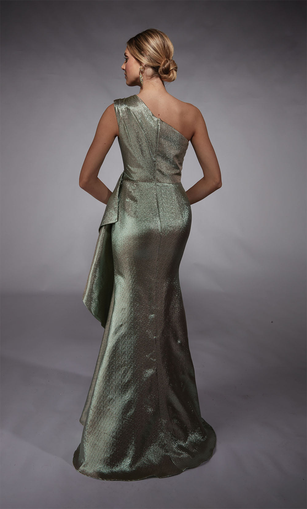 ALYCE Paris 27751 Special Occasion One Shoulder Neckline Shimmery/sparkly Mermaid Dress