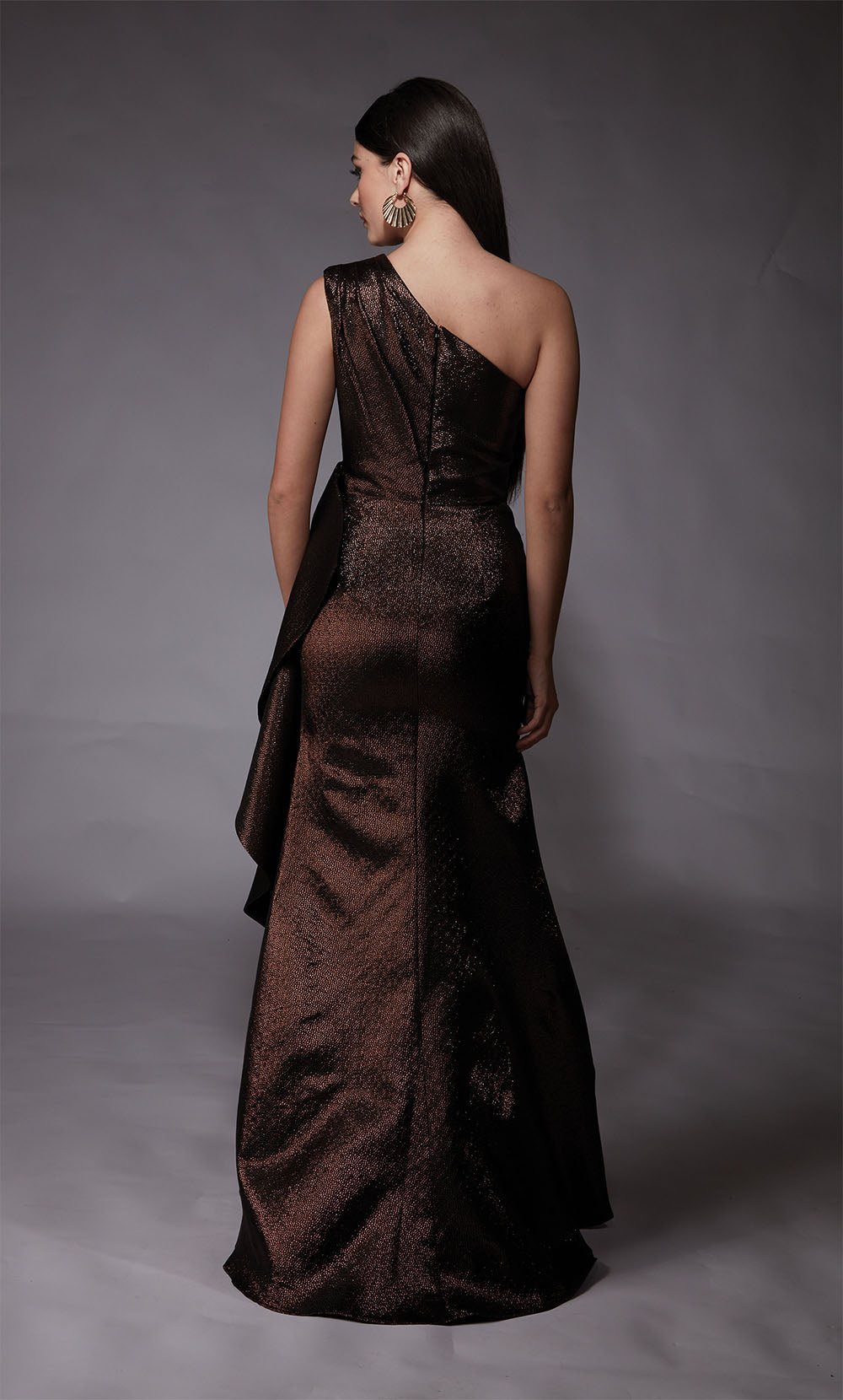 ALYCE Paris 27751 Special Occasion One Shoulder Neckline Shimmery/sparkly Mermaid Dress