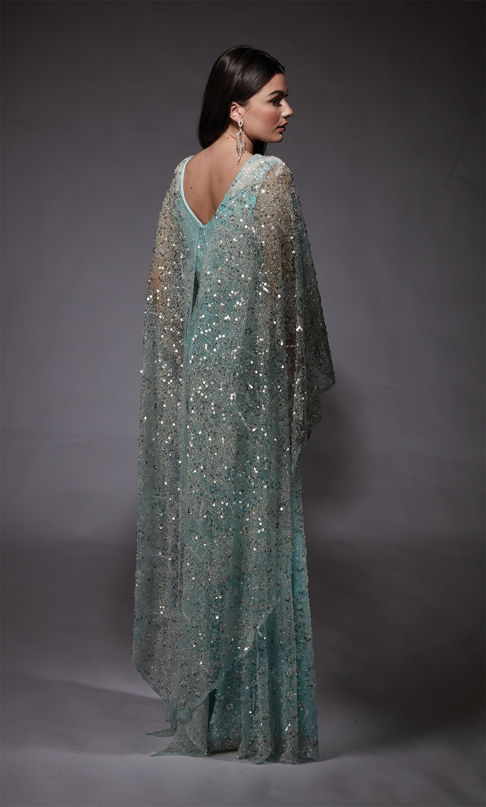 ALYCE Paris 27752 Special Occasion Plunging Neckline Shimmery/sparkly Straight Dress