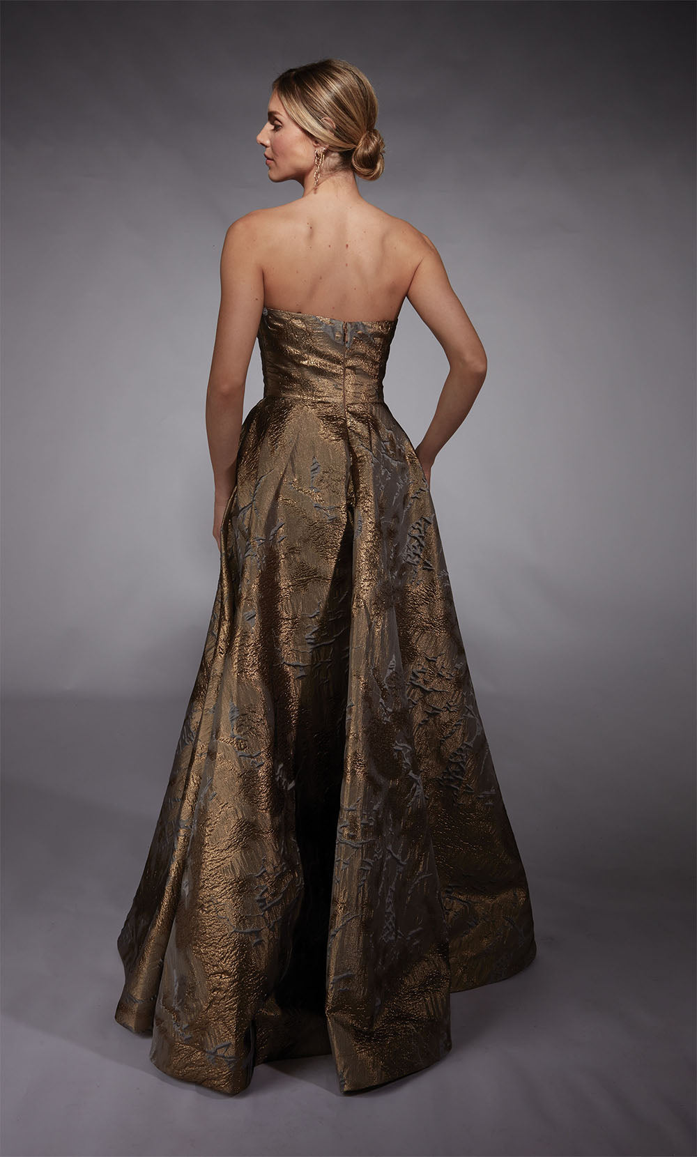 ALYCE Paris 27760 Special Occasion Off The Shoulder Neckline Modest A Line Dress