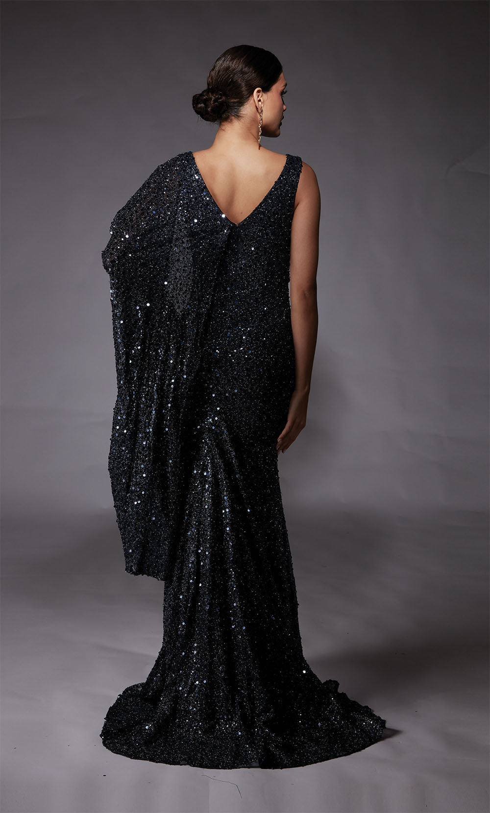 ALYCE Paris 27772 Special Occasion Plunging Neckline Ruched/draped Straight Dress