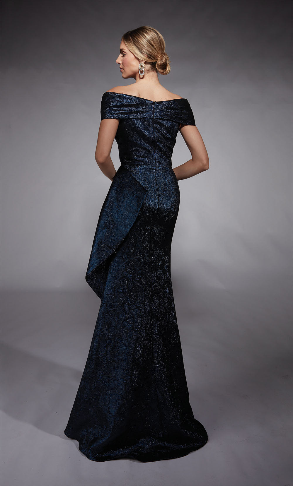 ALYCE Paris 27774 Special Occasion Off The Shoulder Neckline Modest Mermaid Dress