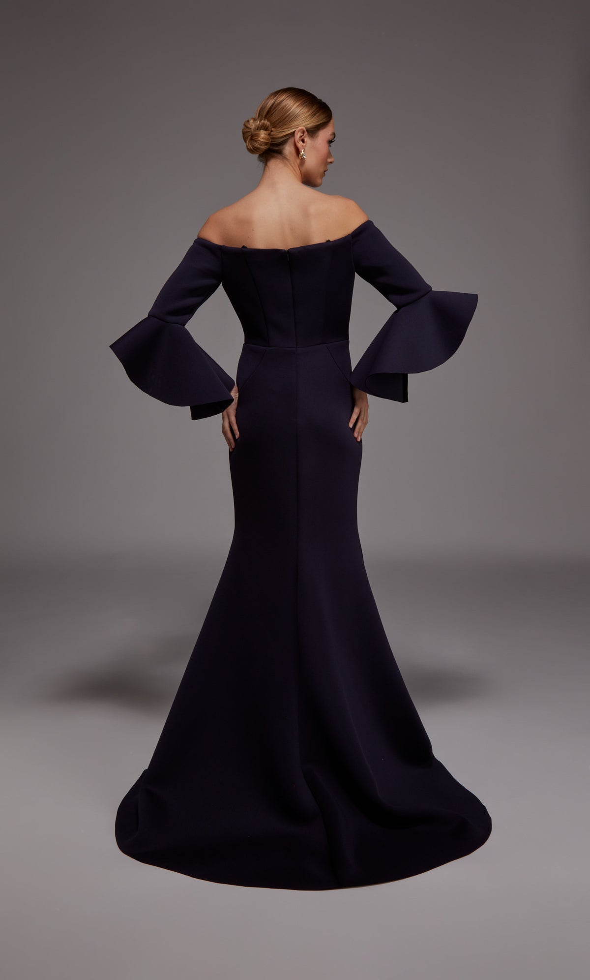 ALYCE Paris 27777 Special Occasion Off The Shoulder Neckline Elegant Mermaid Dress