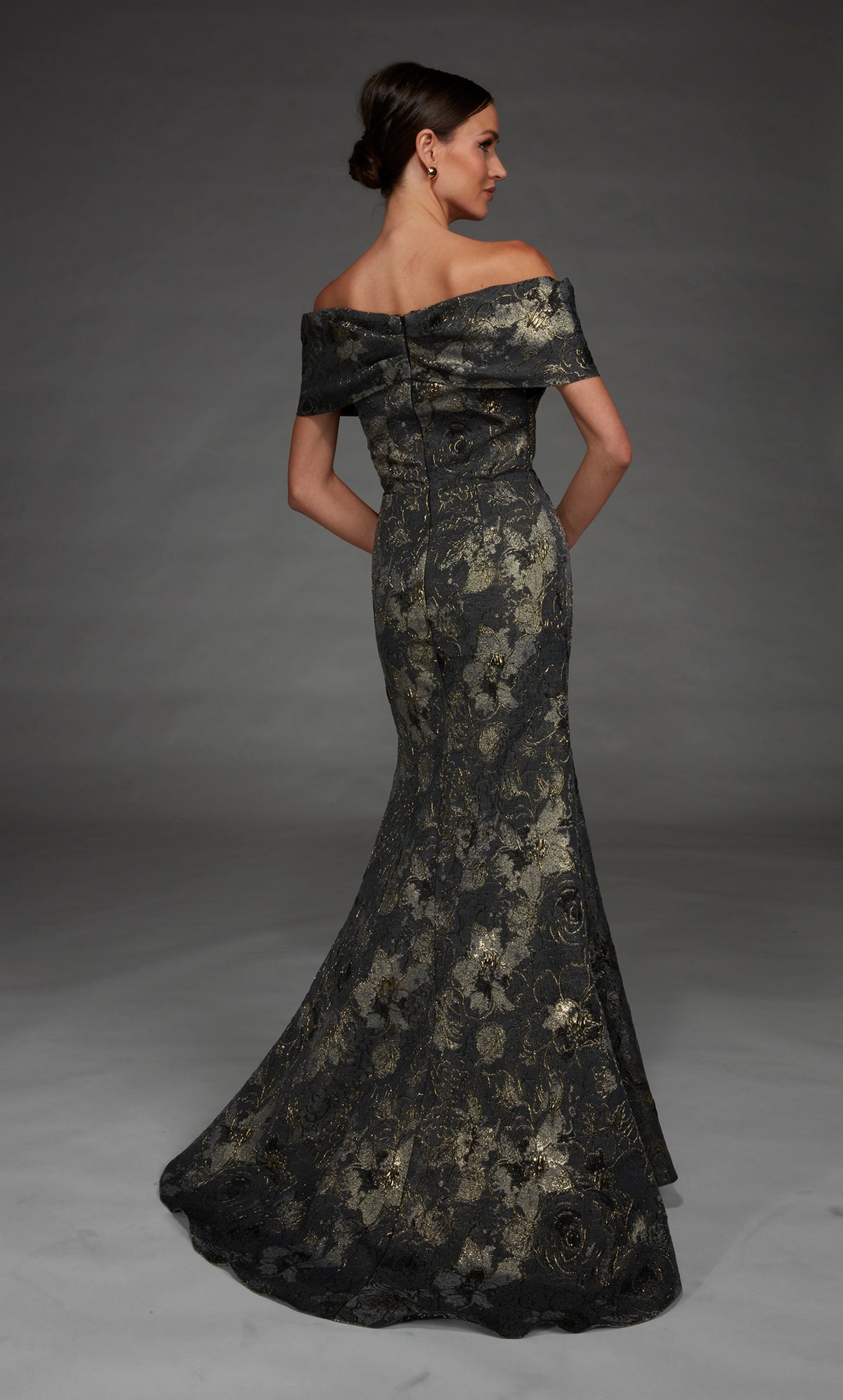 ALYCE Paris 27802 Special Occasion Off The Shoulder Neckline Elegant Mermaid Dress