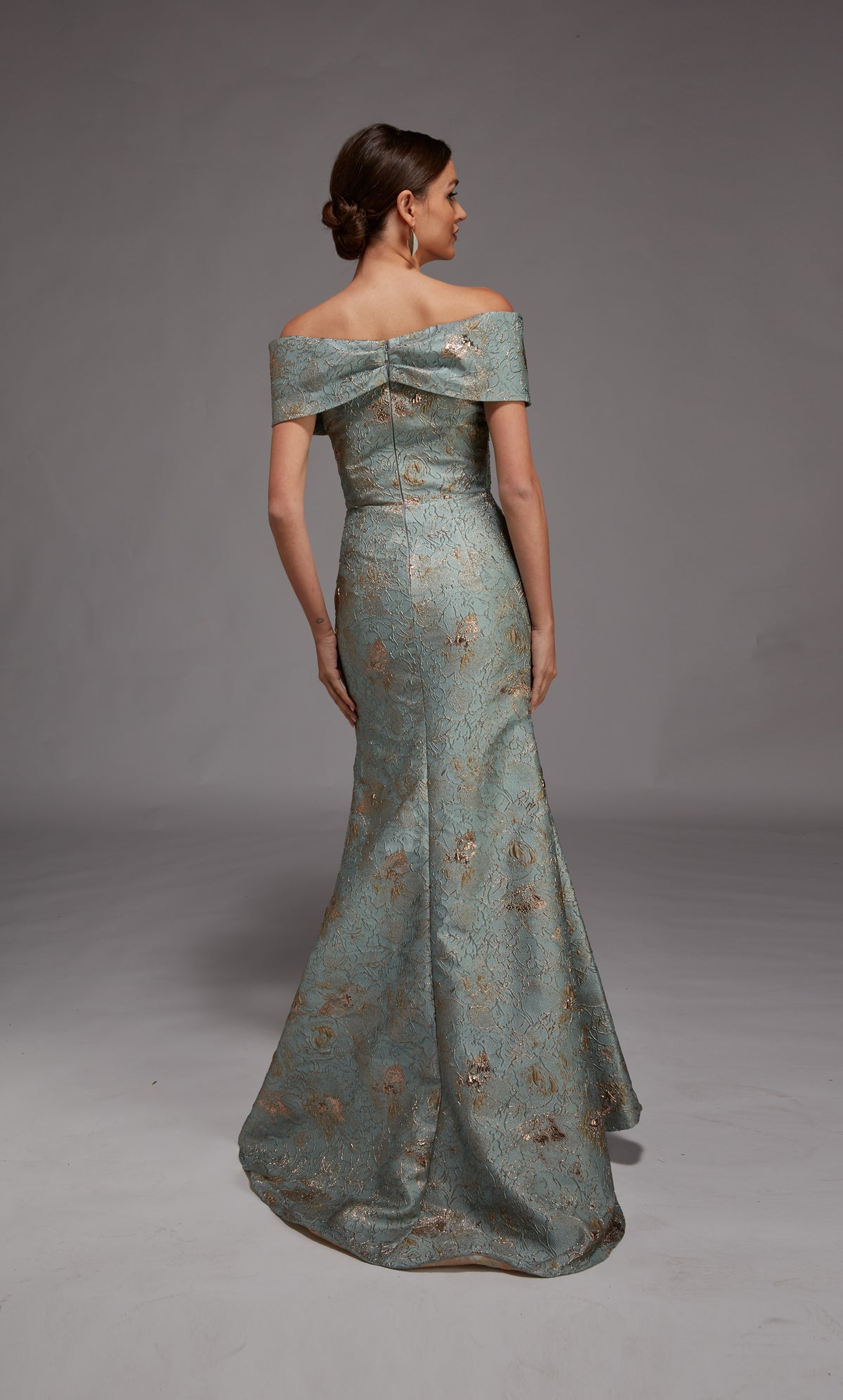 ALYCE Paris 27802 Special Occasion Off The Shoulder Neckline Elegant Mermaid Dress