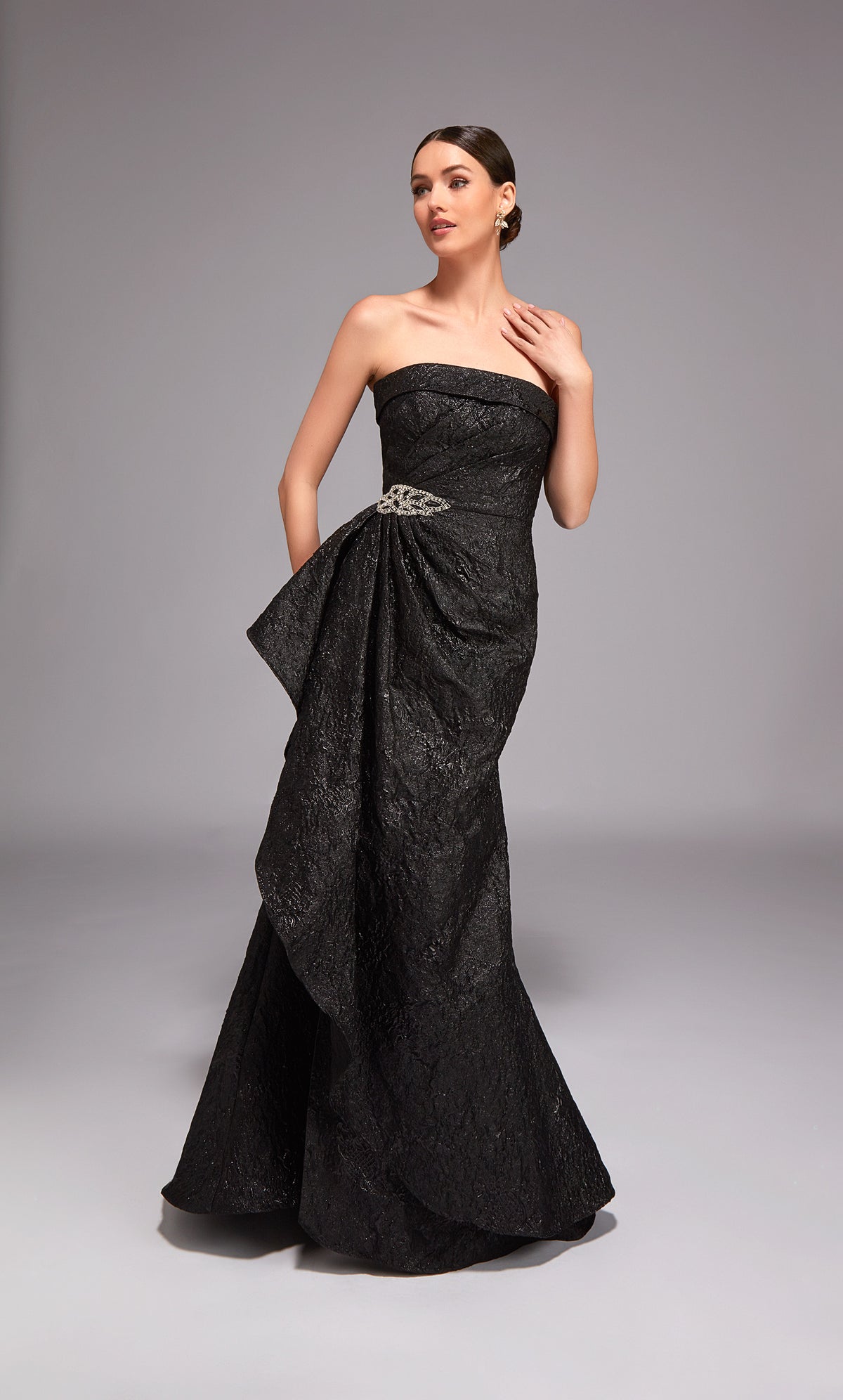 ALYCE Paris 27818 Special Occasion Strapless Neckline Chic Mermaid Dress