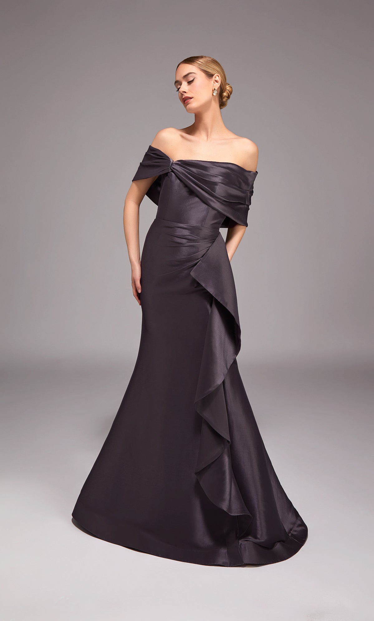 ALYCE Paris 27822 Special Occasion Off The Shoulder Neckline Chic Mermaid Dress