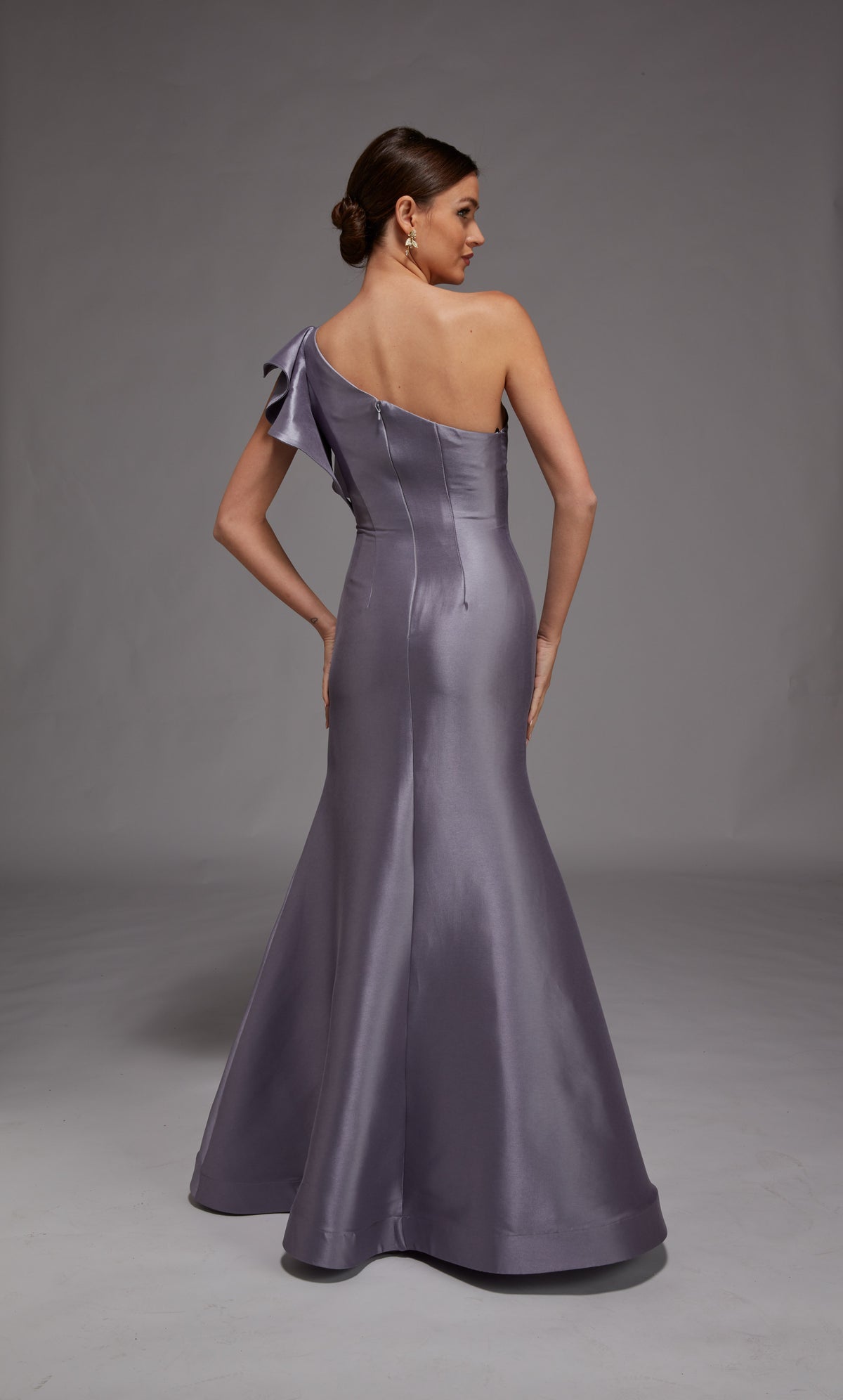 ALYCE Paris 27826 Special Occasion One Shoulder Neckline Ruffles Mermaid Dress