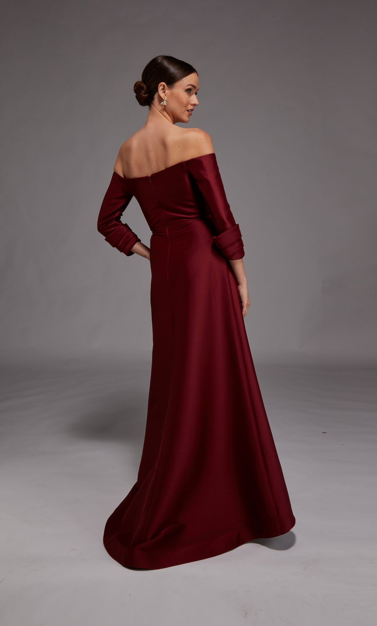 ALYCE Paris 27859 Special Occasion Off The Shoulder Neckline Chic A Line Dress