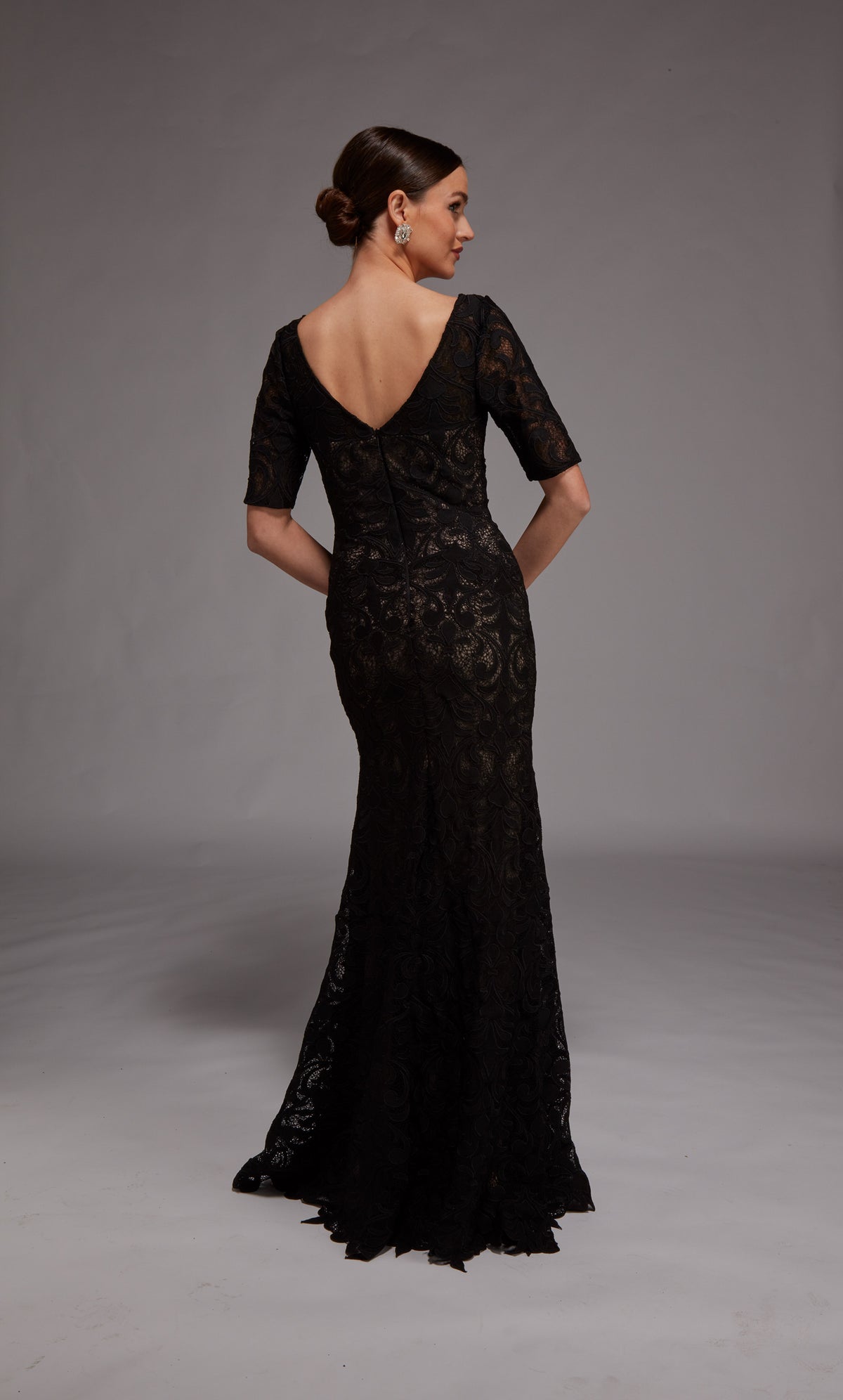 ALYCE Paris 27871 Special Occasion V-neckline Modest Mermaid Dress