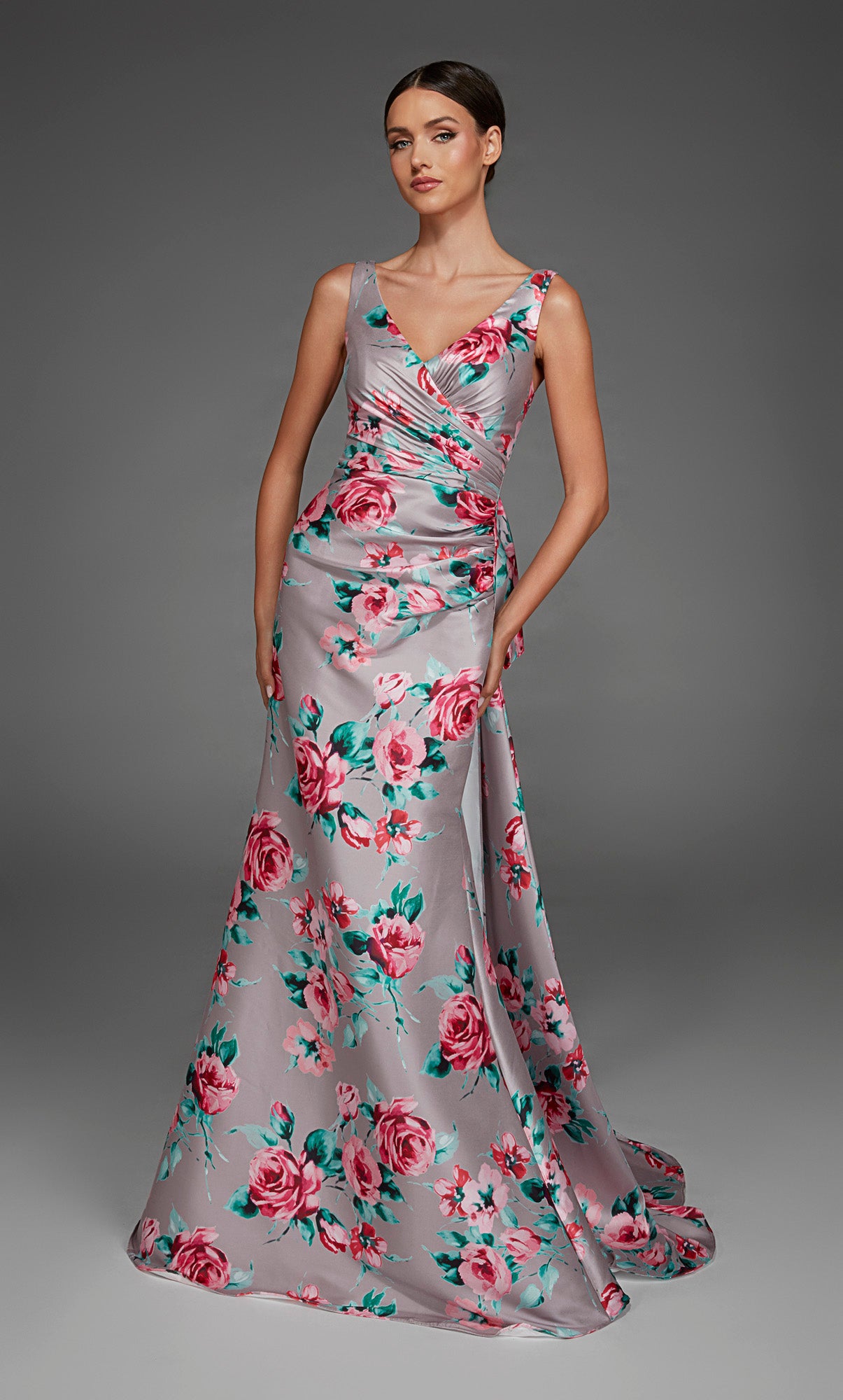 ALYCE Paris 27917 Special Occasion V-neckline Sexy A Line Dress