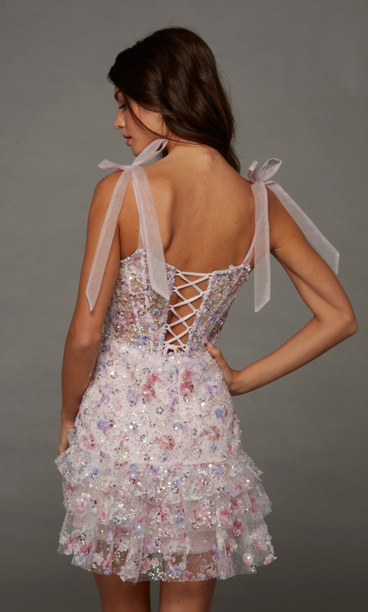 ALYCE Paris 30111 Homecoming Short Sweetheart Neckline Elegant A Line Dress