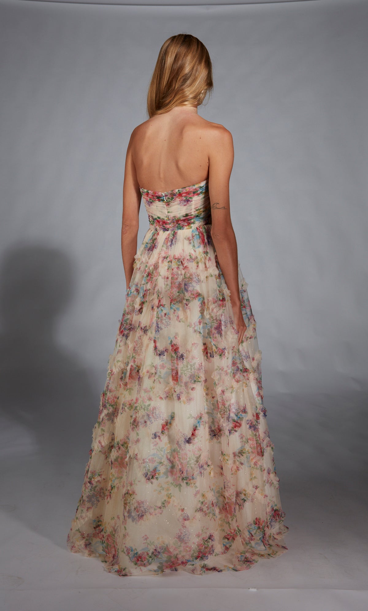 ALYCE Paris 61957 Alyce Long Strapless Neckline Corset Ballgown Dress