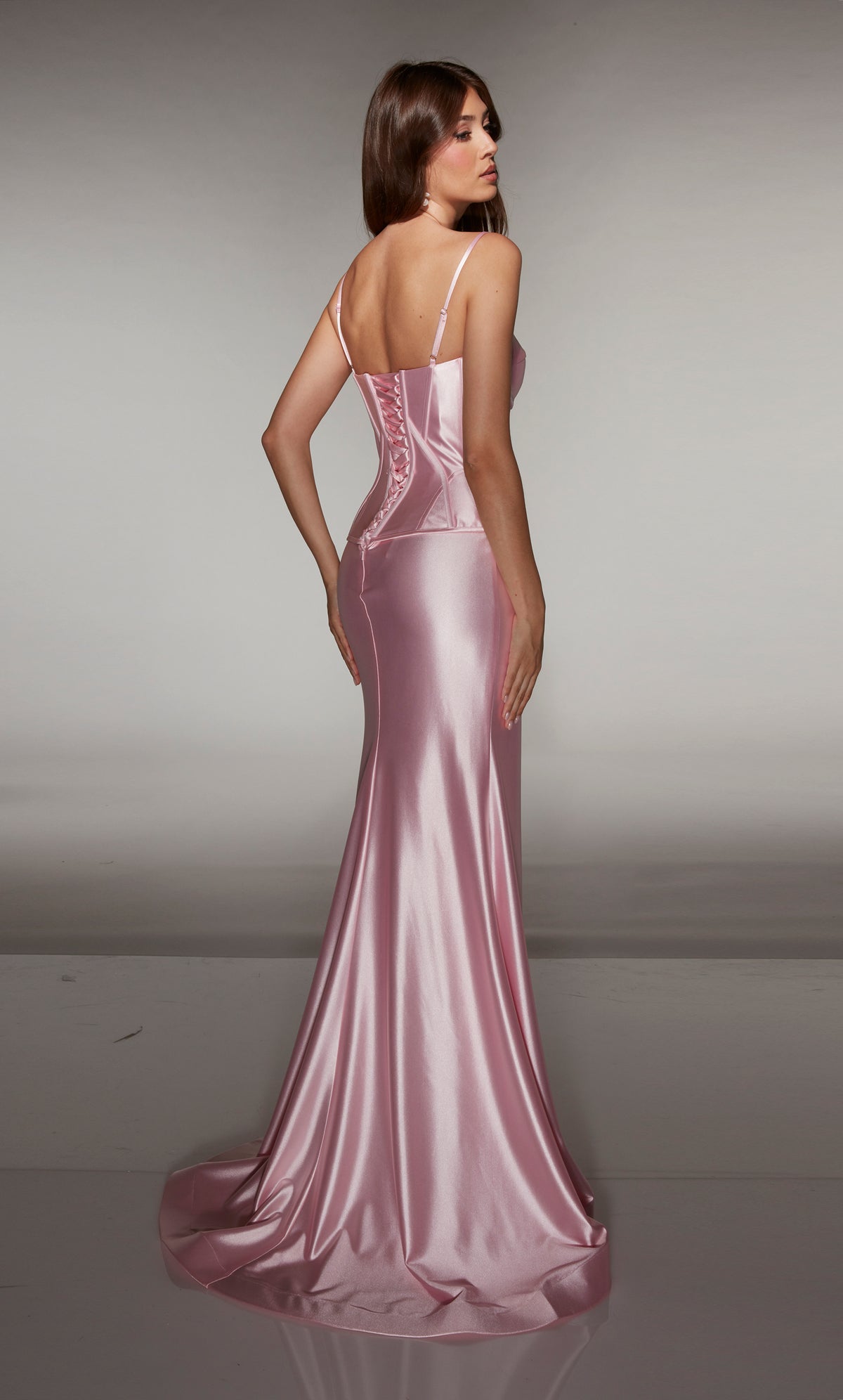 ALYCE Paris 61983 Alyce Long Sweetheart Neckline Corset Mermaid Dress