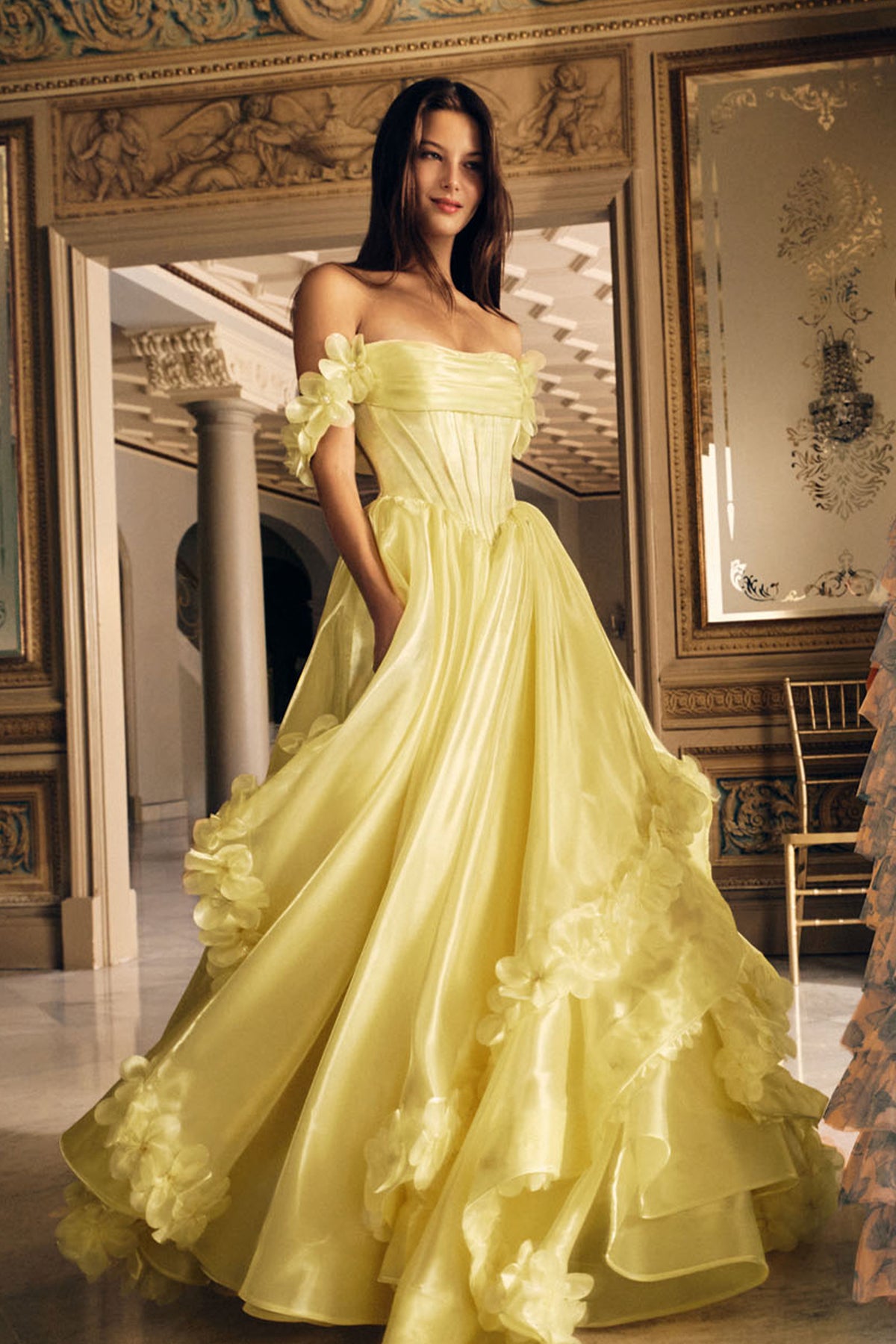 ALYCE Paris 62014 Alyce Long Cowl Neckline Elegant Ballgown Dress