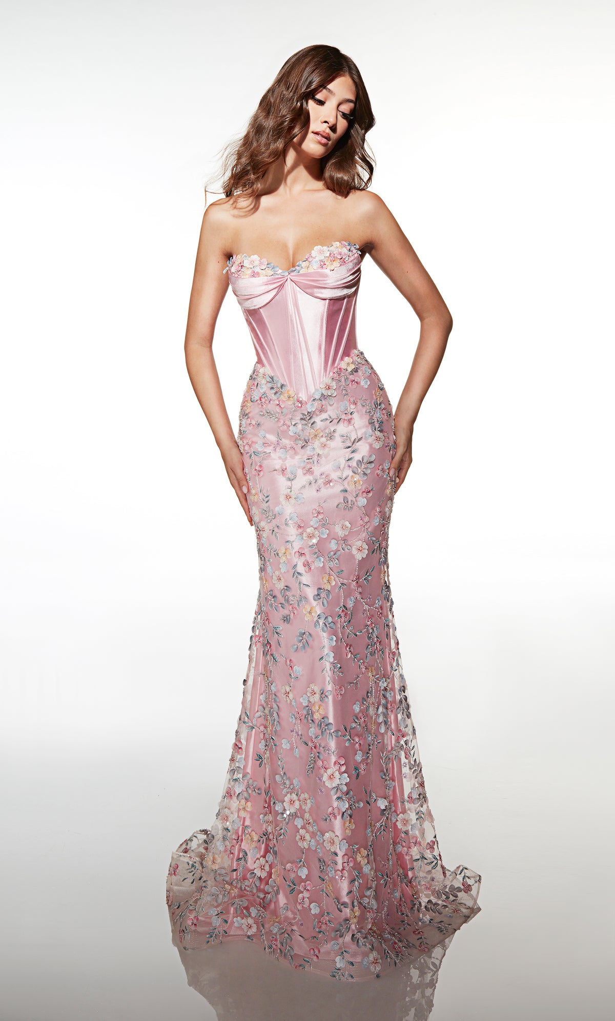 ALYCE Paris 62197 Alyce Long Sweetheart Neckline Elegant Mermaid Dress