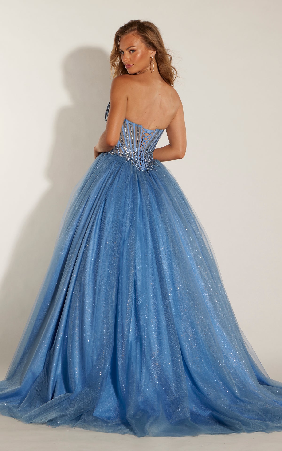 ALYCE Paris 62233 Alyce Long V-neckline Elegant Ballgown Dress