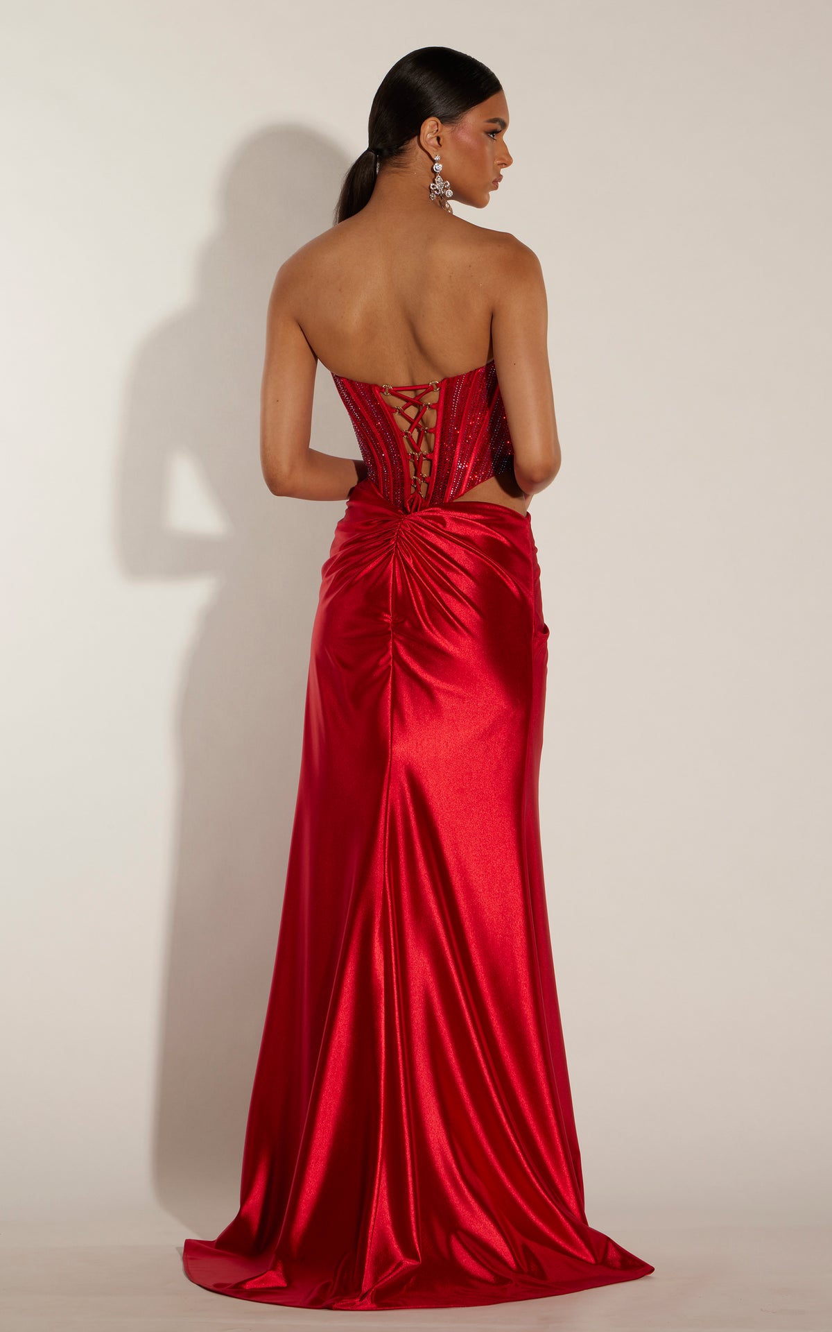 ALYCE Paris 62288 Alyce Long Sweetheart Neckline Embellished Straight Dress