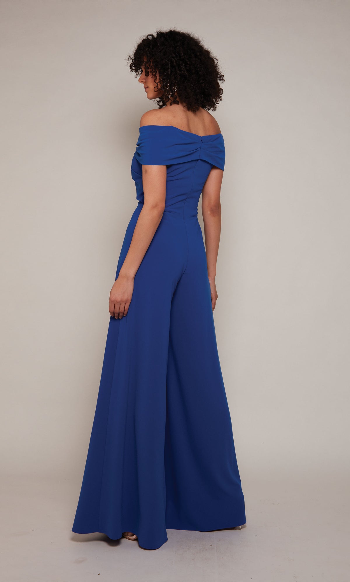 ALYCE Paris 70013 Bridal Off The Shoulder Neckline Chic Jumpsuit Dress
