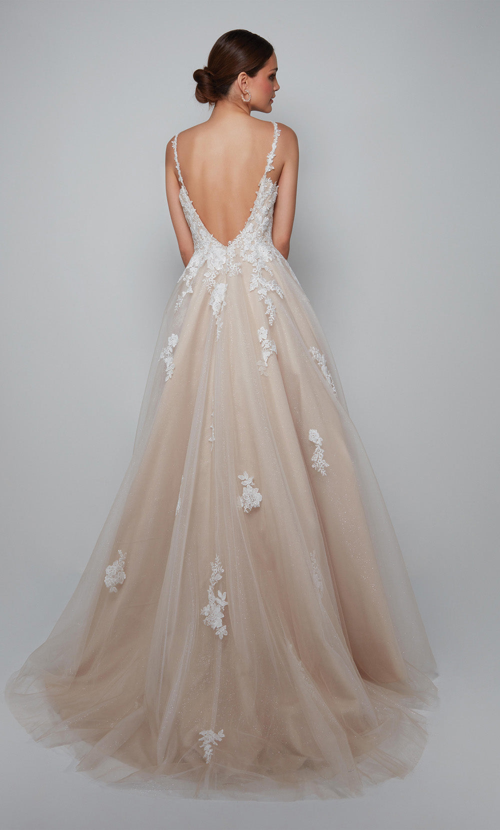 ALYCE Paris 7084 Bridal Sweetheart Neckline Train Ballgown Dress