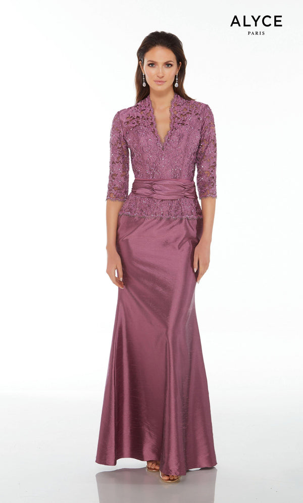 Formal Dress 29143. Long Straight Alyce Paris