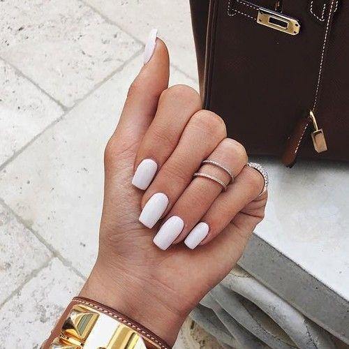 Bright White Manicures - Alyce Paris