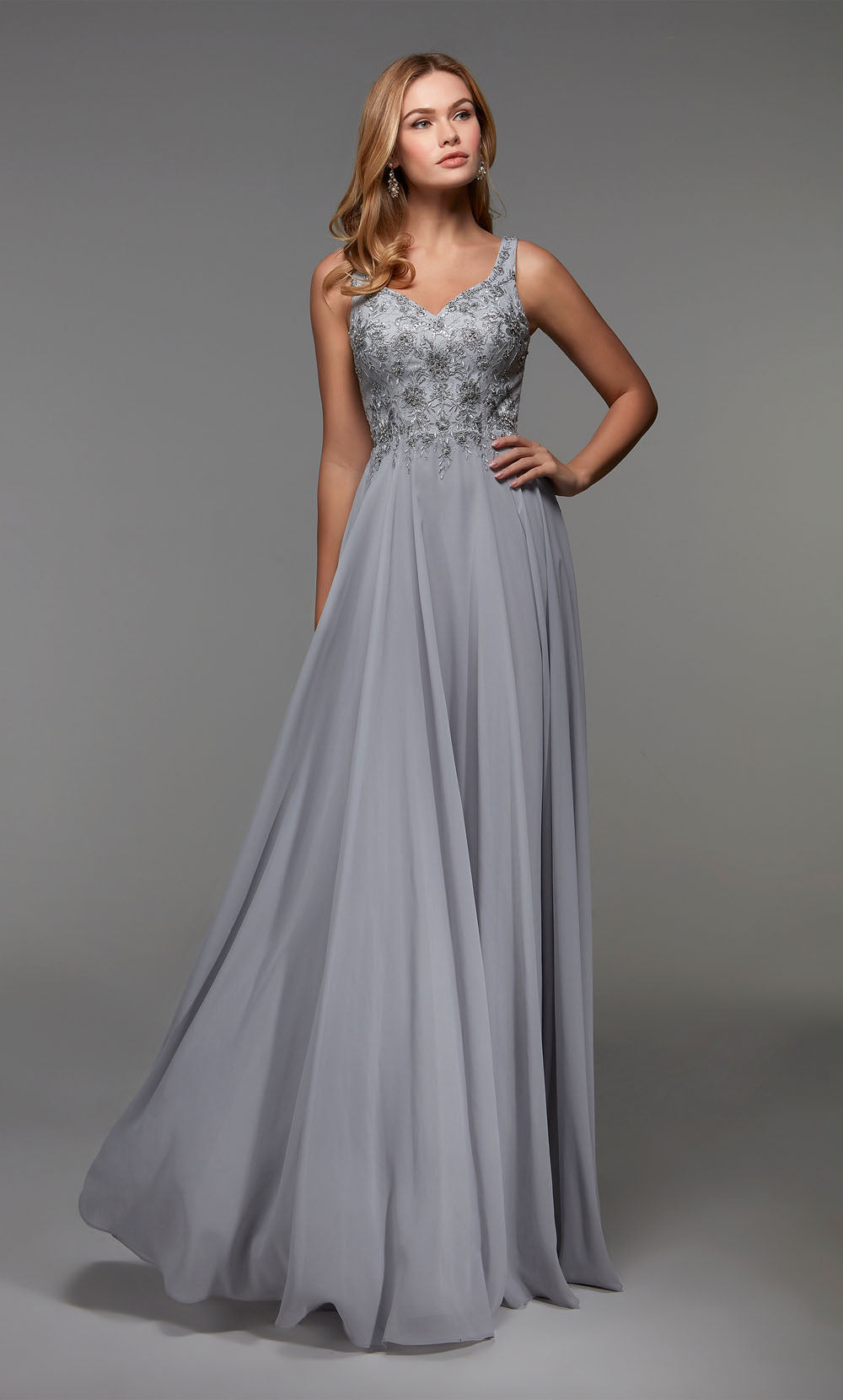 Formal Dress: 27473. Long Evening Dress, Sweetheart Neckline, Flowy | Alyce Paris